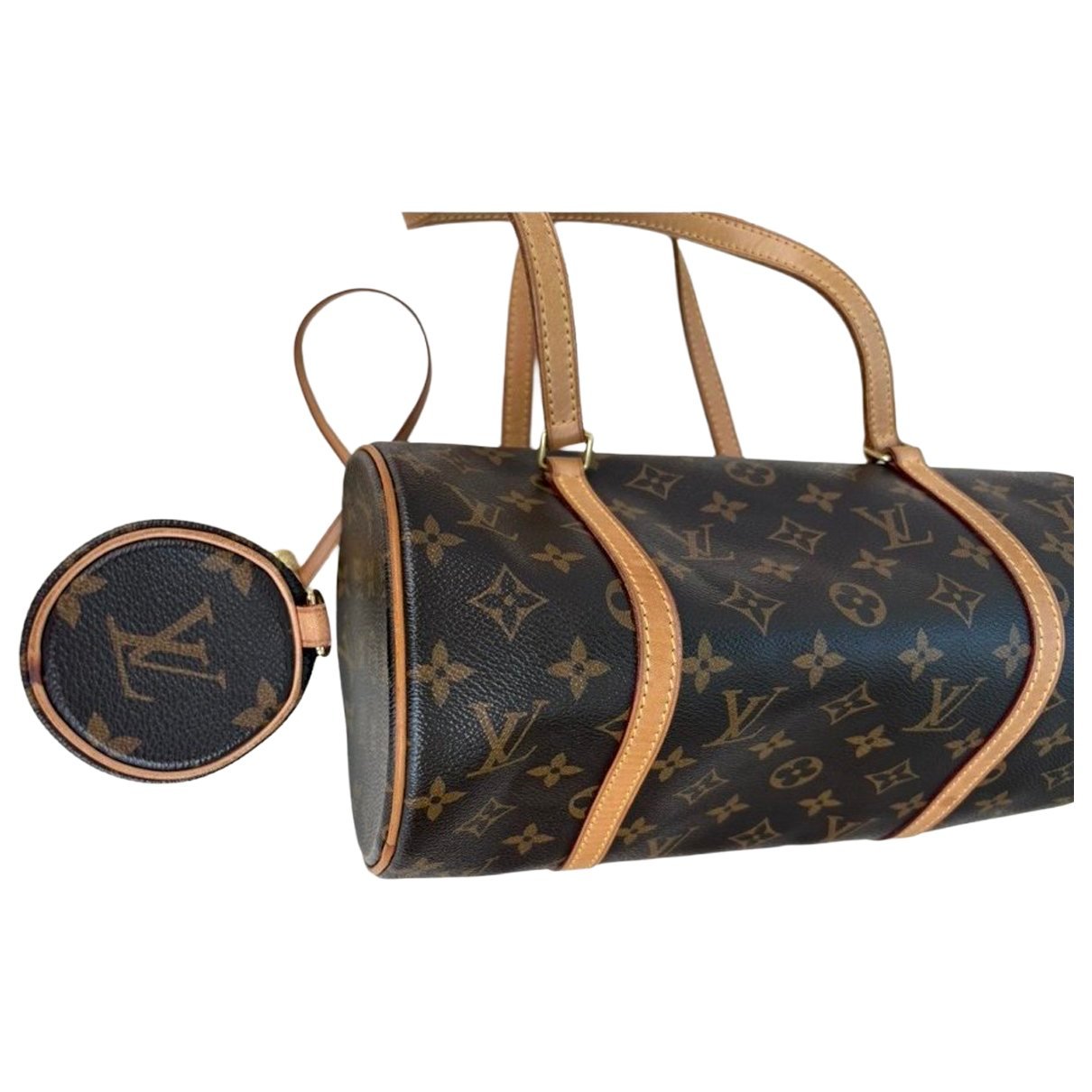 Papillon leather handbag