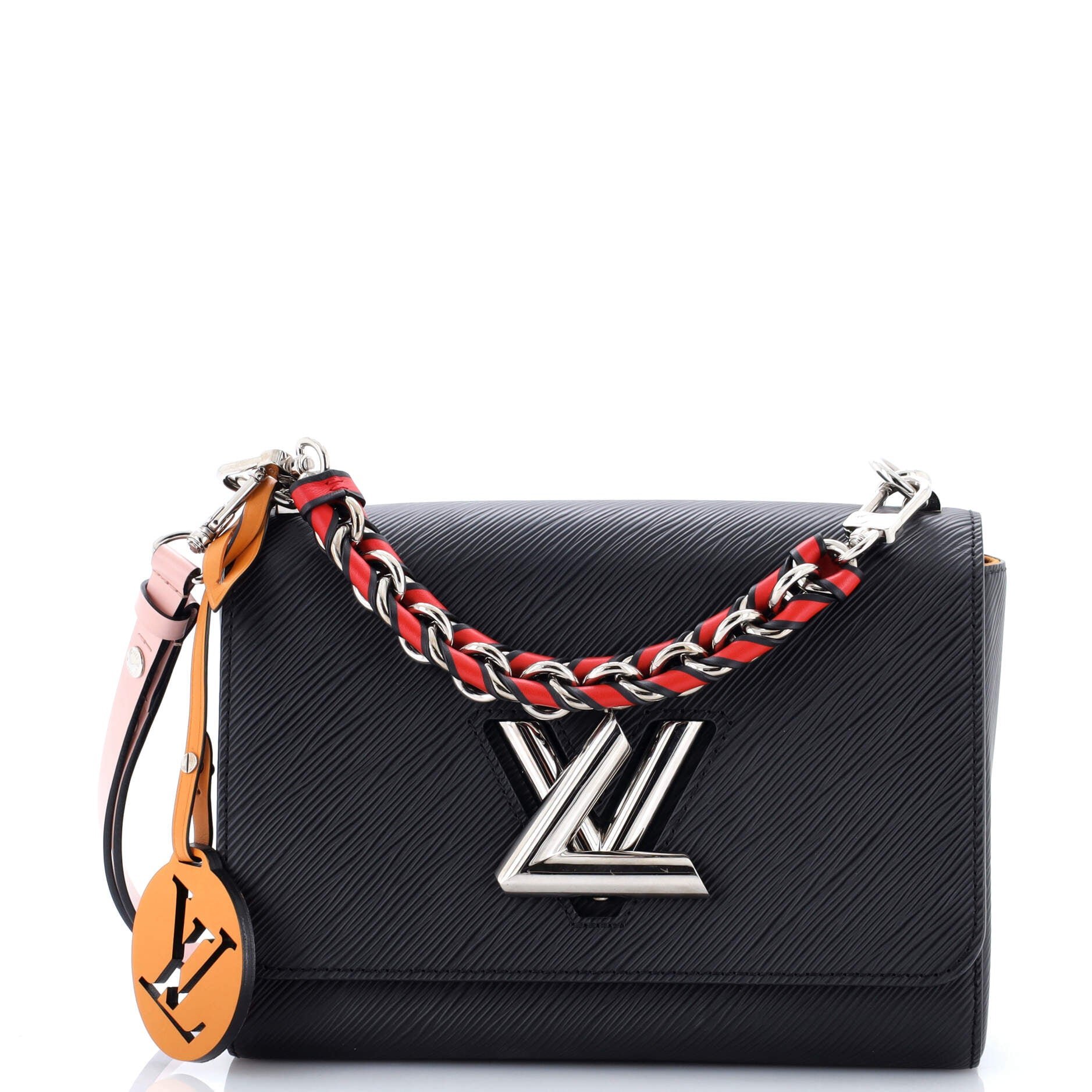Louis Vuitton Braided Handle Twist Bag Epi Leather MM