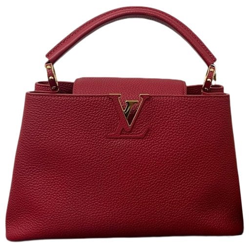 Capucines leather handbag