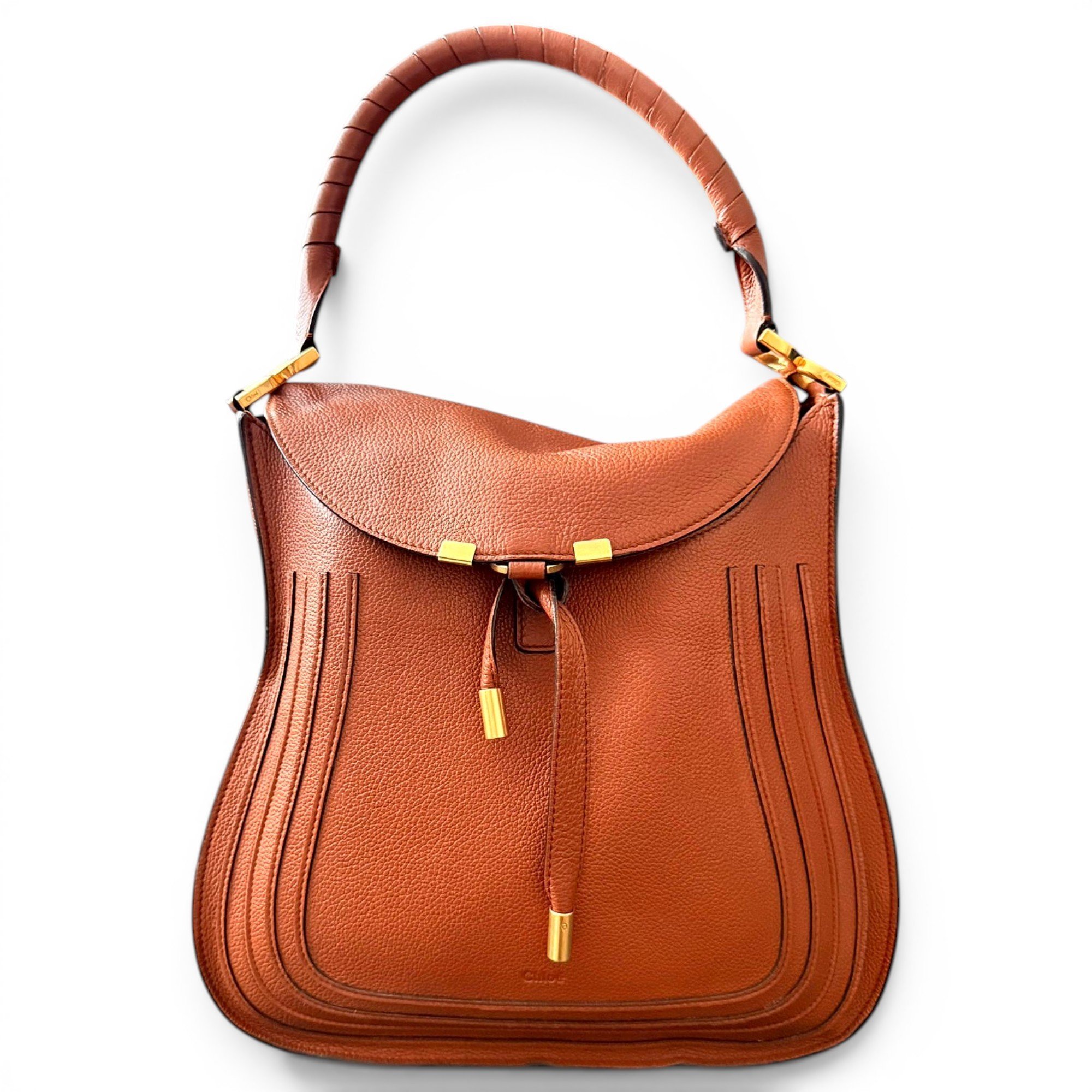 Marcie Hobo leather tote