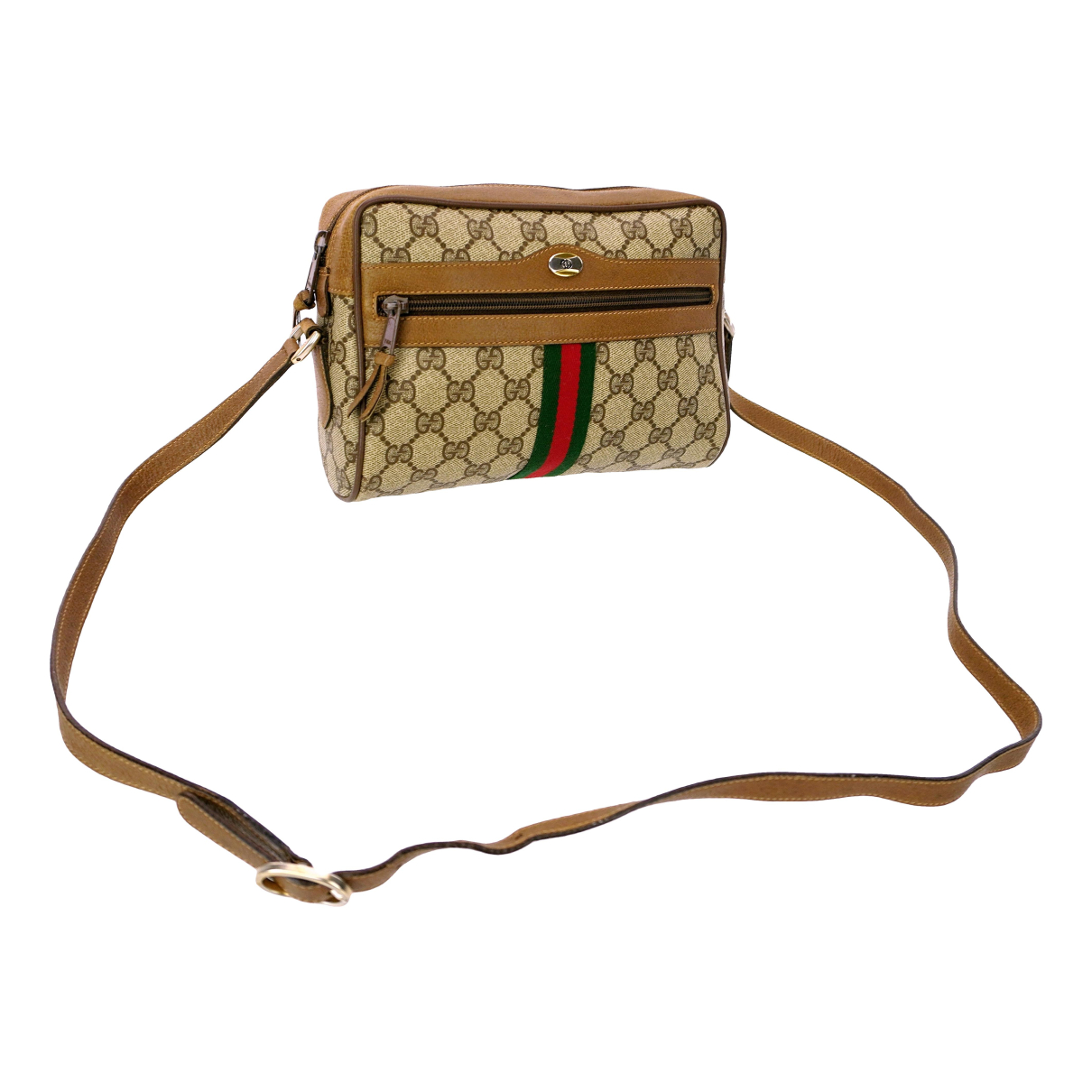 Ophidia GG Supreme leather crossbody bag