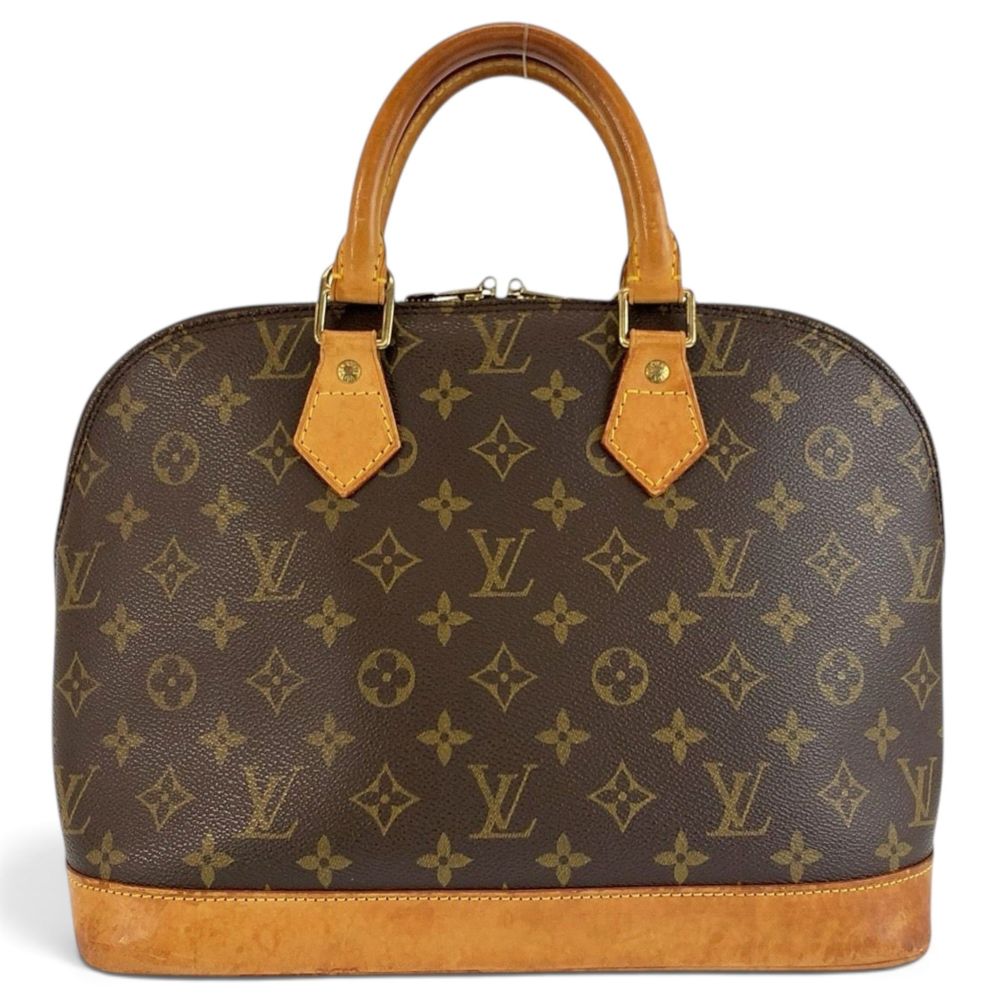 Alma leather handbag