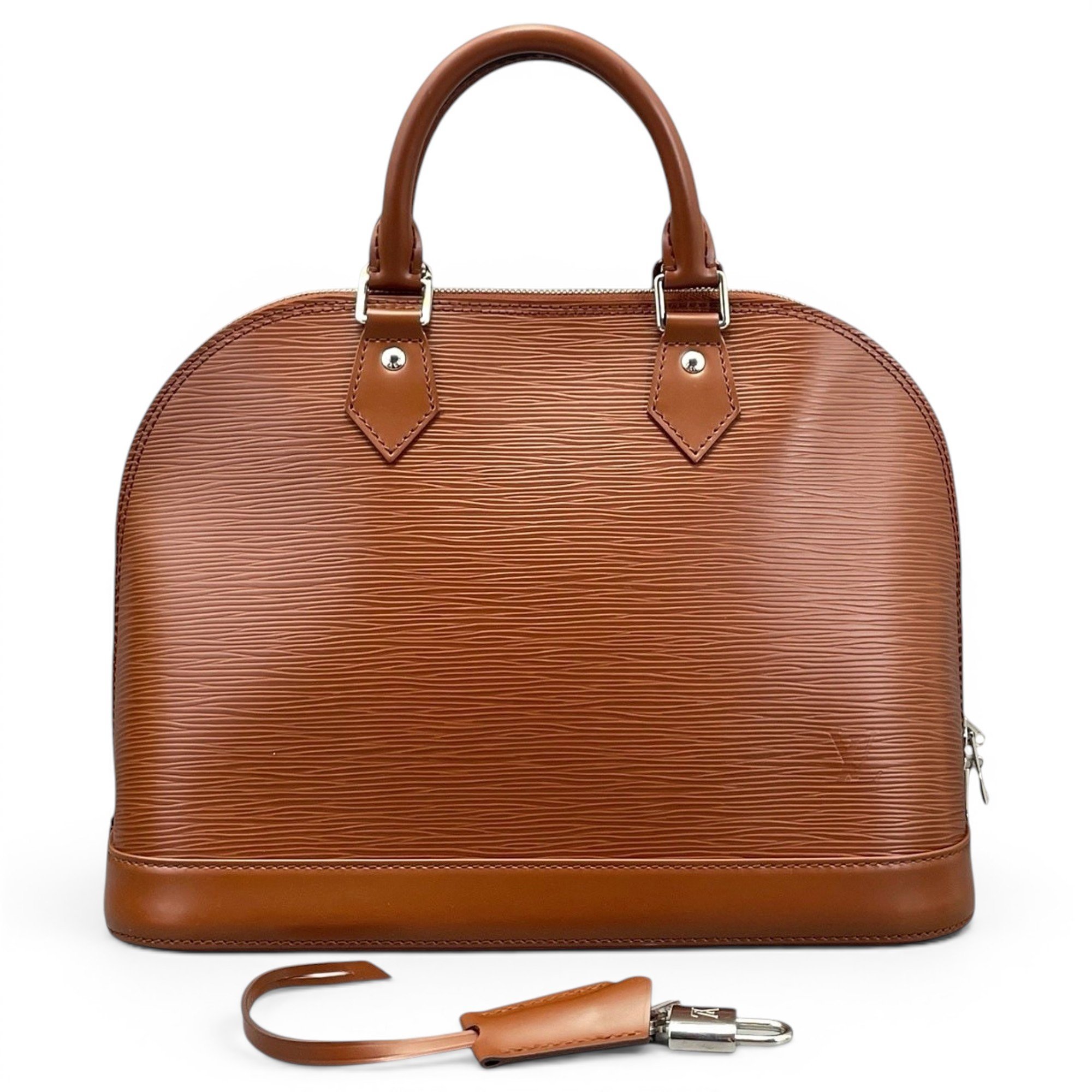 Alma leather handbag