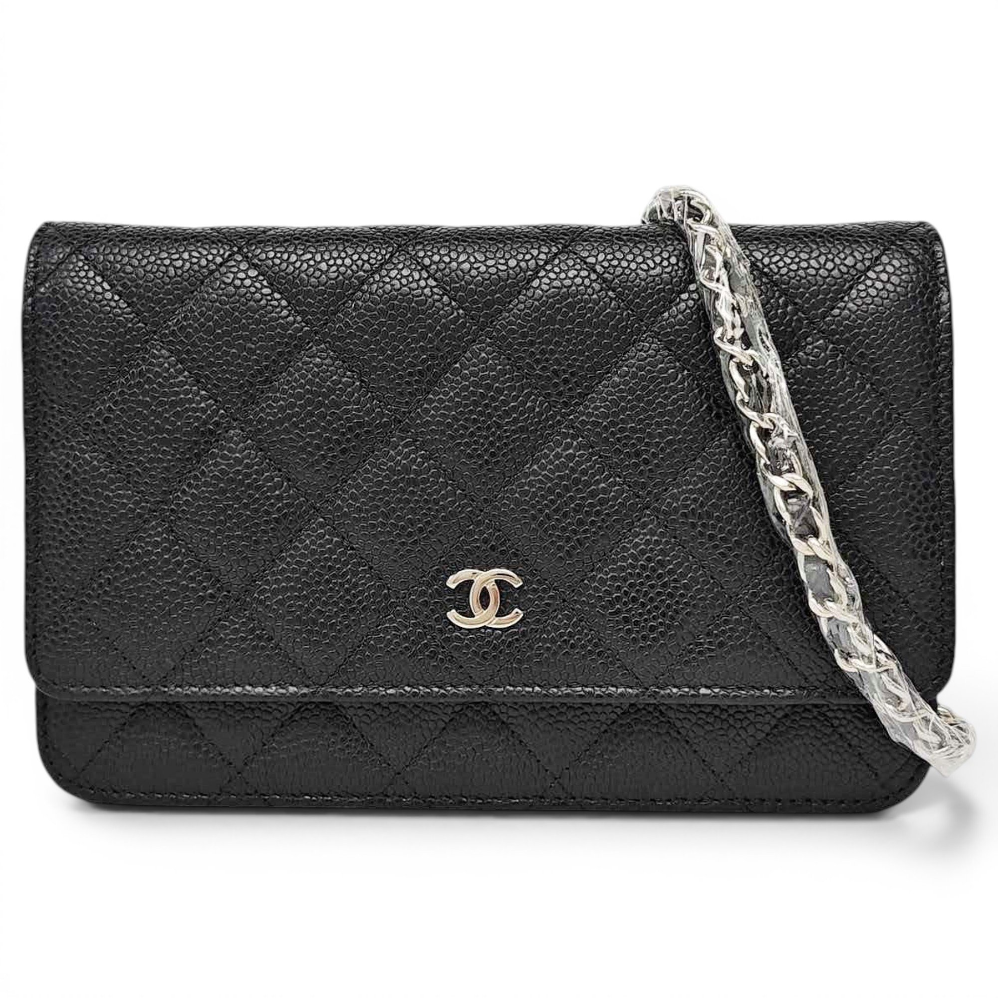 Wallet On Chain Timeless/Classique leather crossbody bag