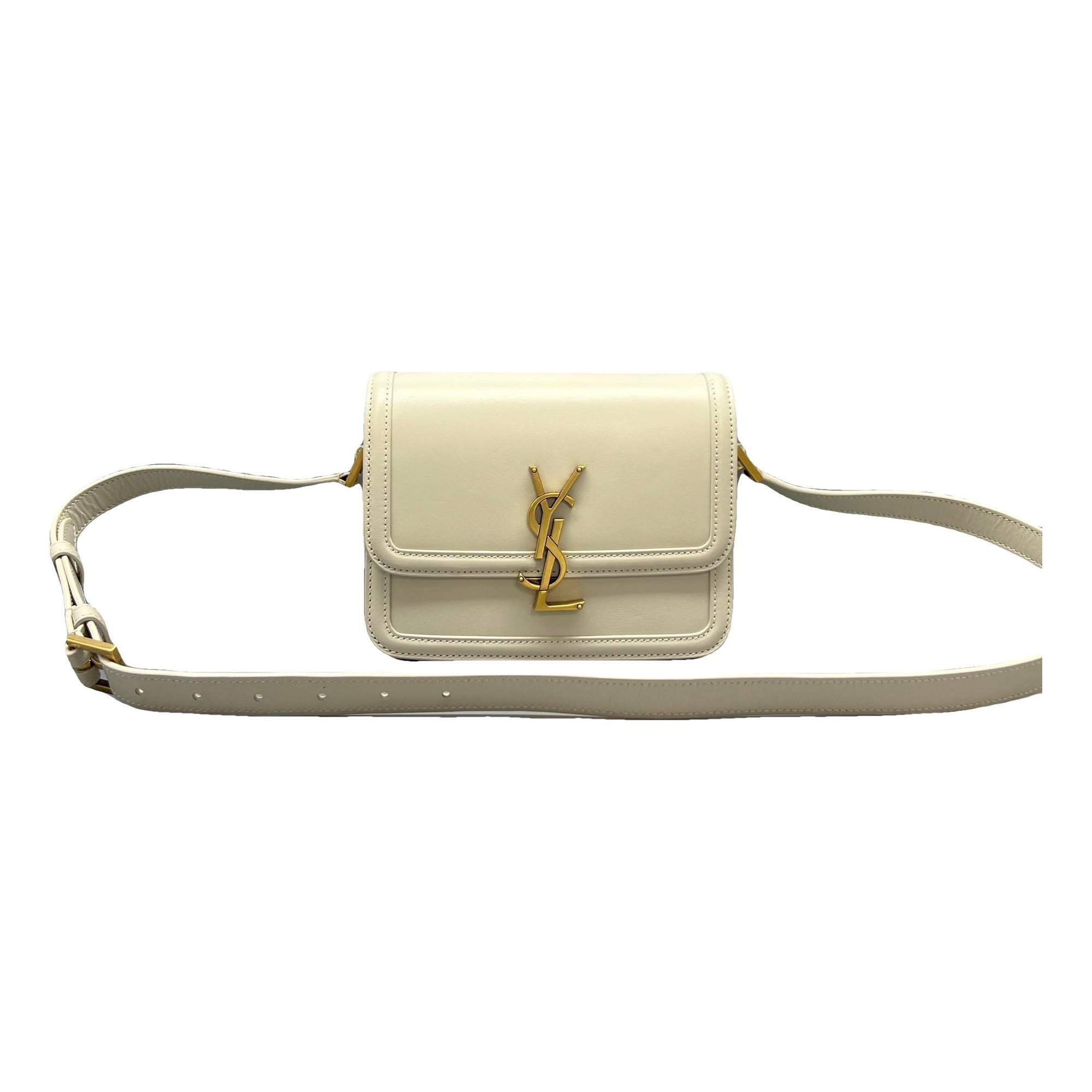 Solférino leather handbag