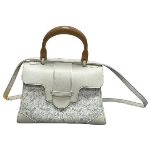 Goyard Saïgon leather handbag