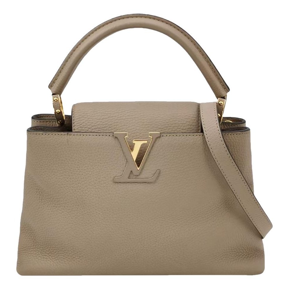 Capucines leather handbag