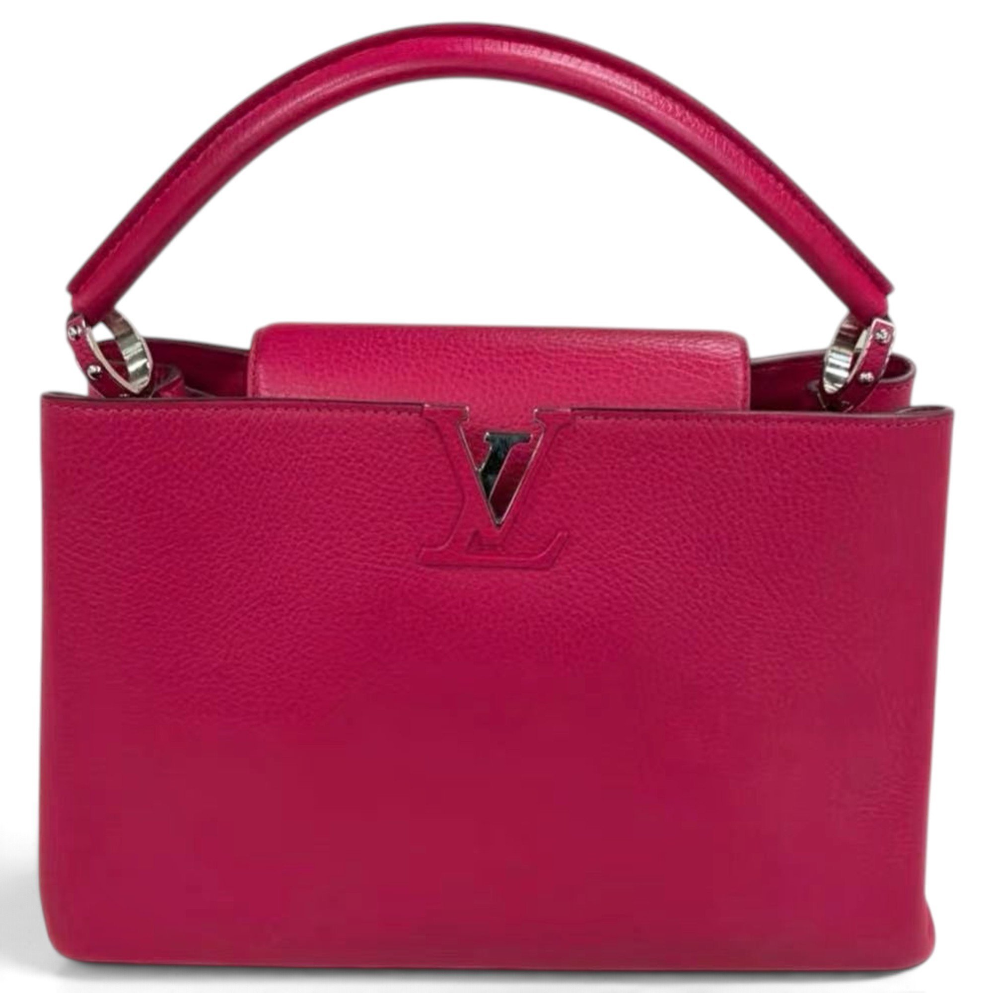 Capucines leather handbag