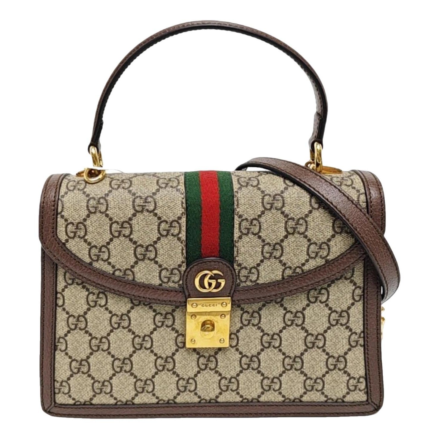 Ophidia leather handbag