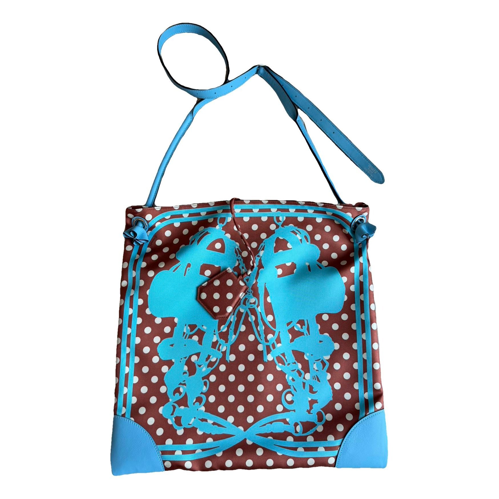 Hermes Silk City Handbag