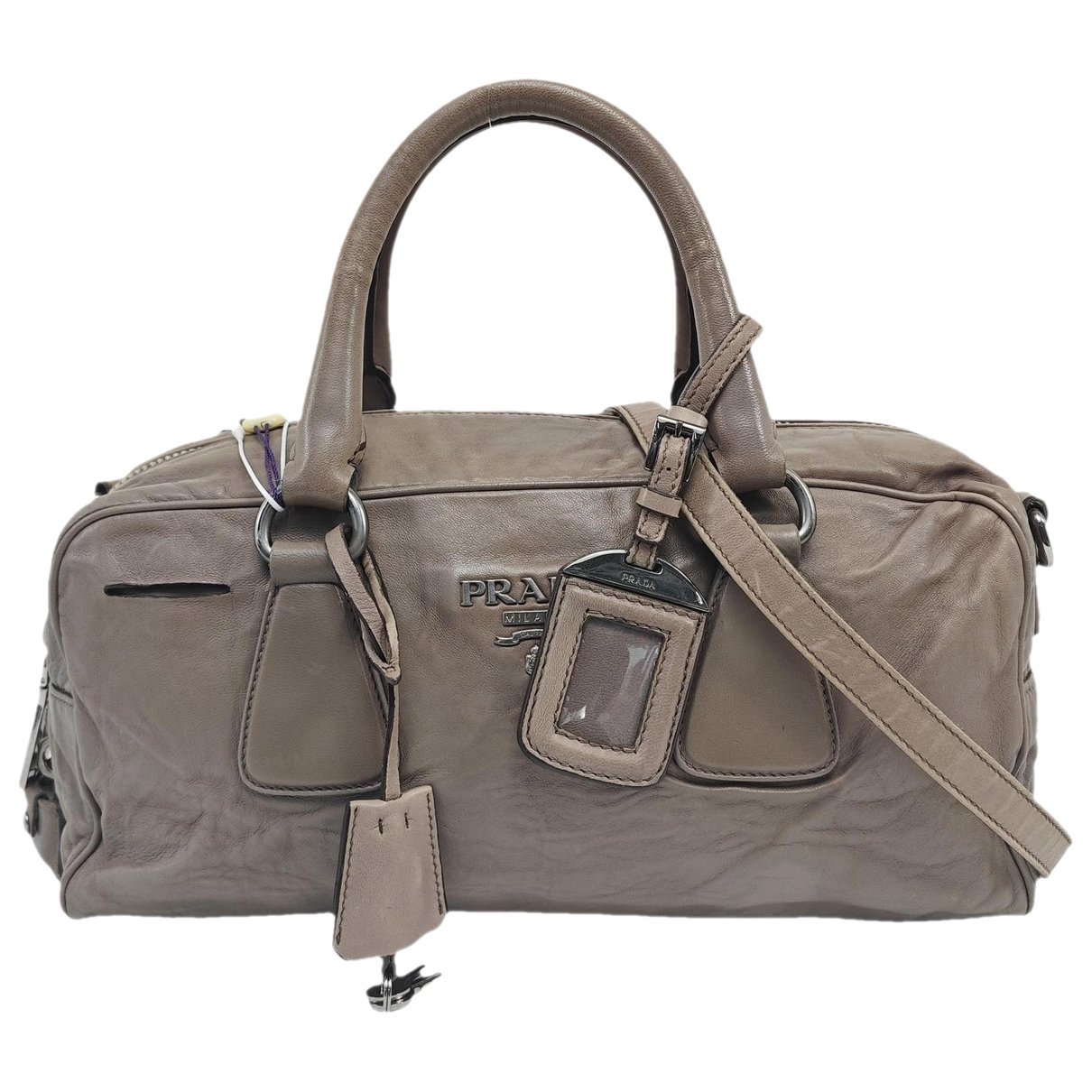 Leather handbag
