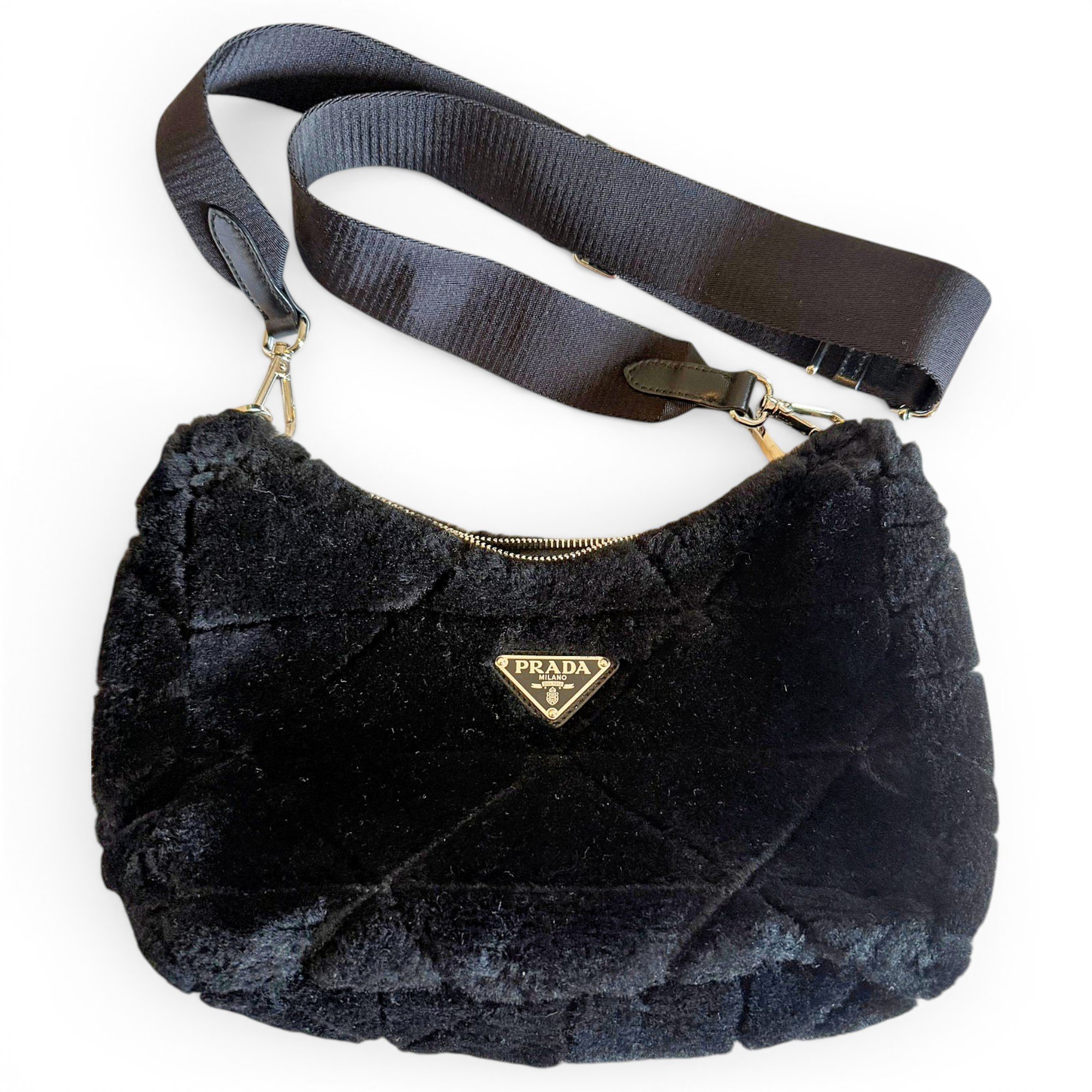 Re-Edition 2005 wool handbag