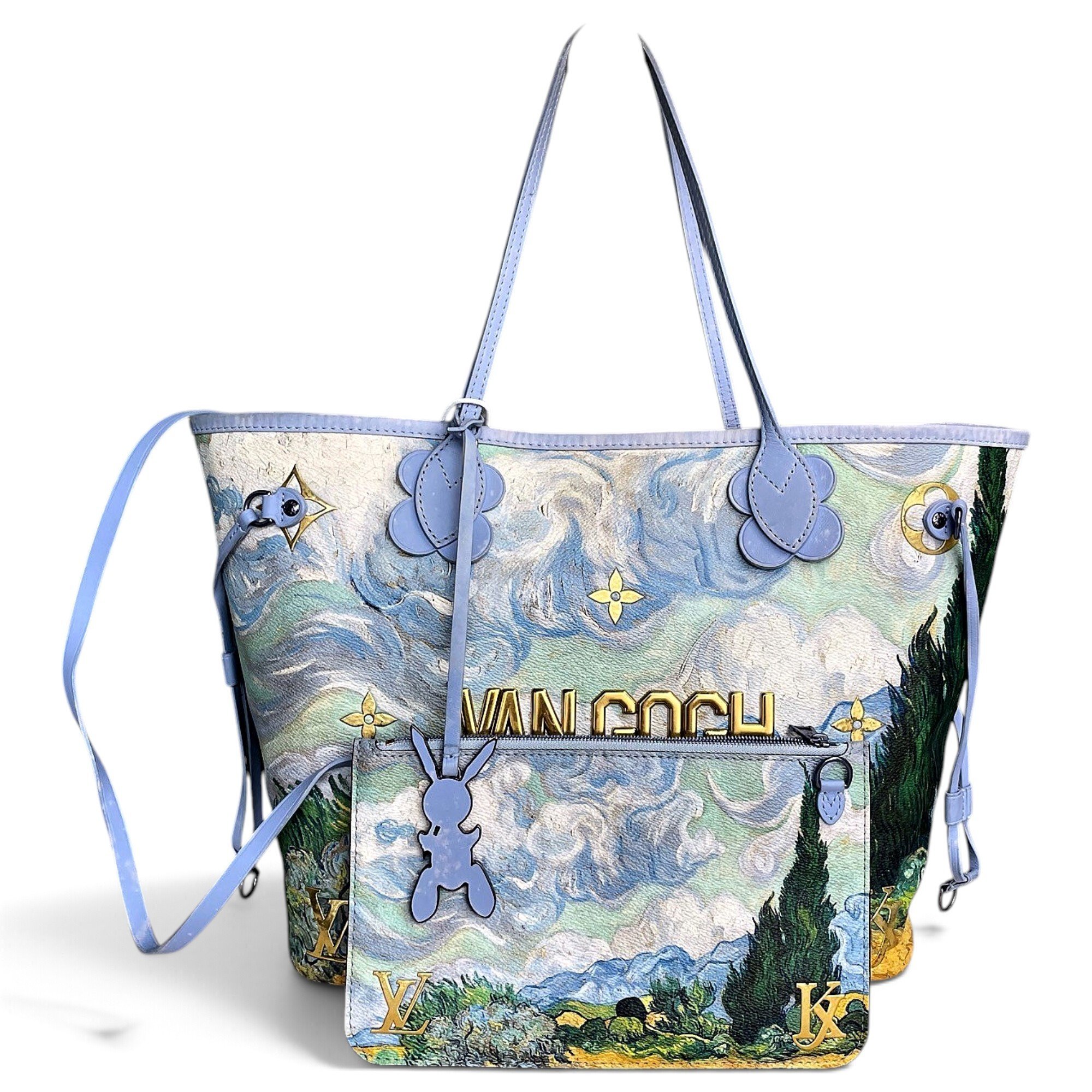 Neverfull leather handbag