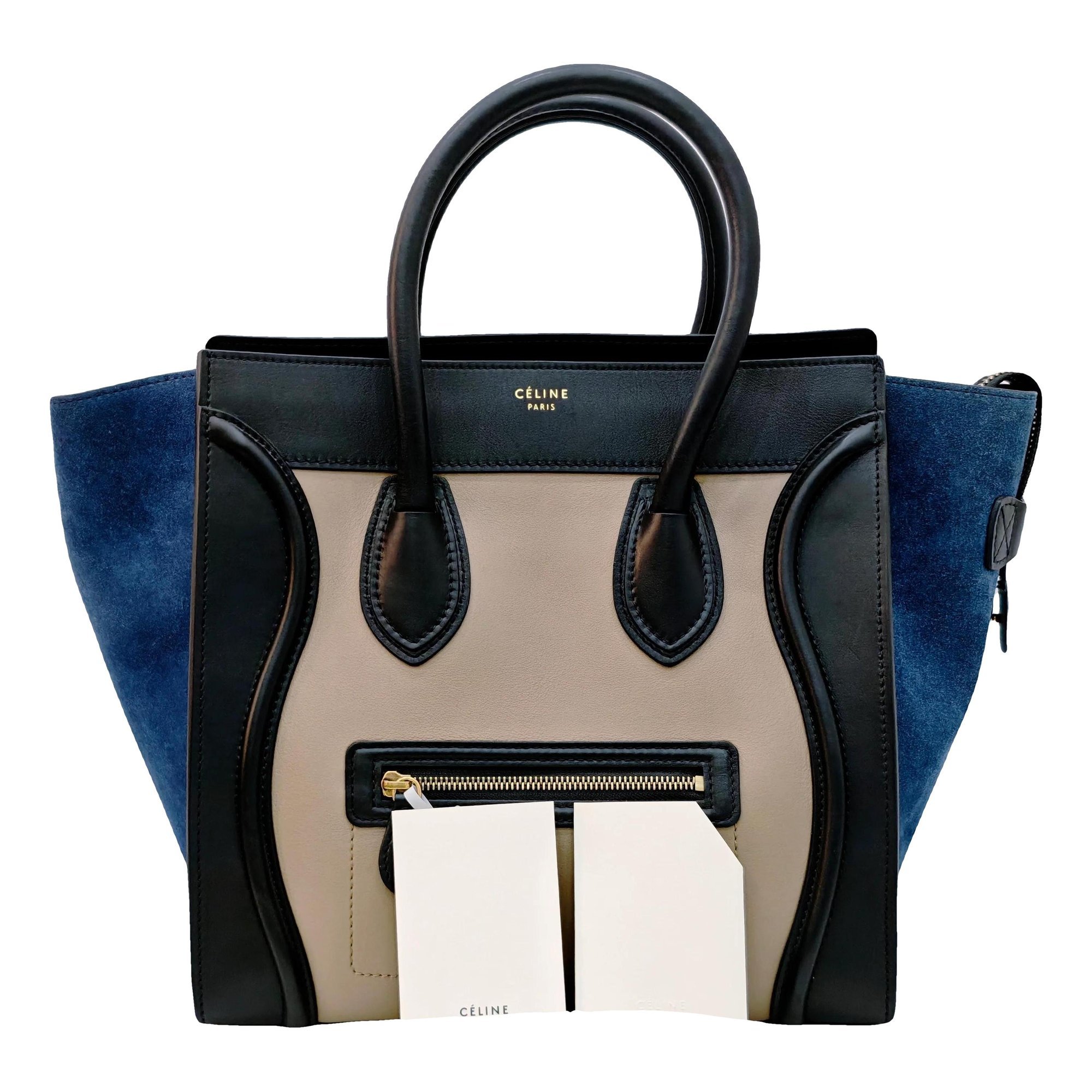 Luggage leather mini bag