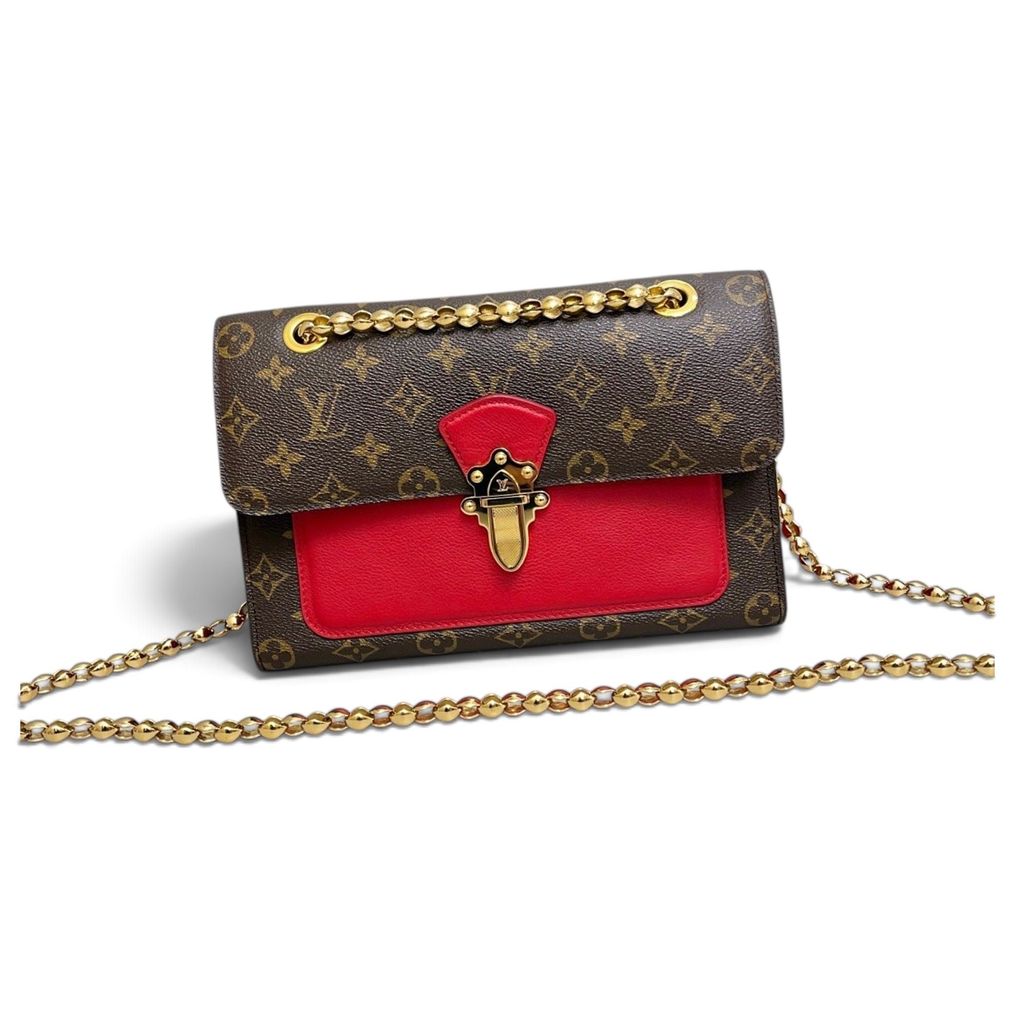 Victoire leather handbag