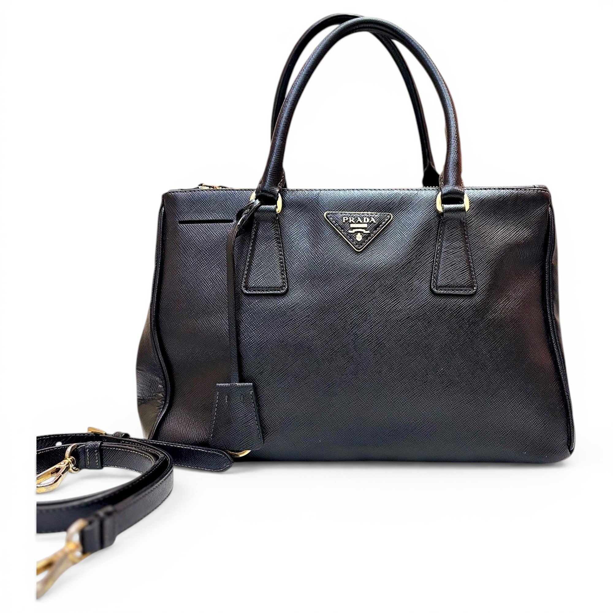 Galleria leather handbag