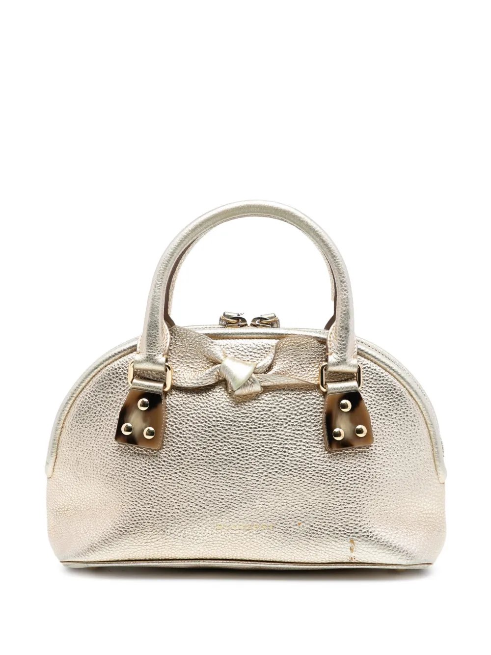 2000-2017 Small Grained Calfskin Bloomsbury Top Handle Bag satchel