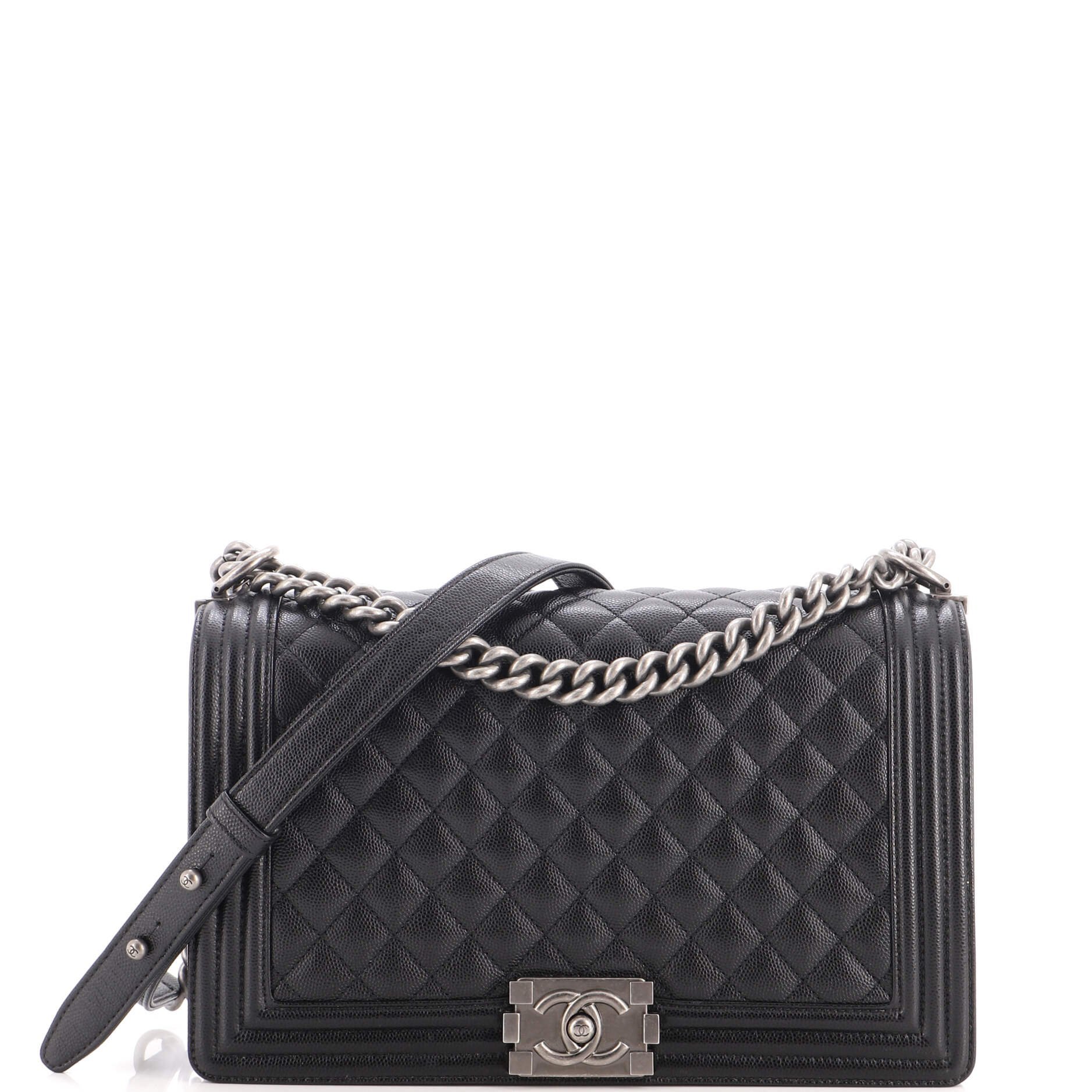 Boy leather crossbody bag