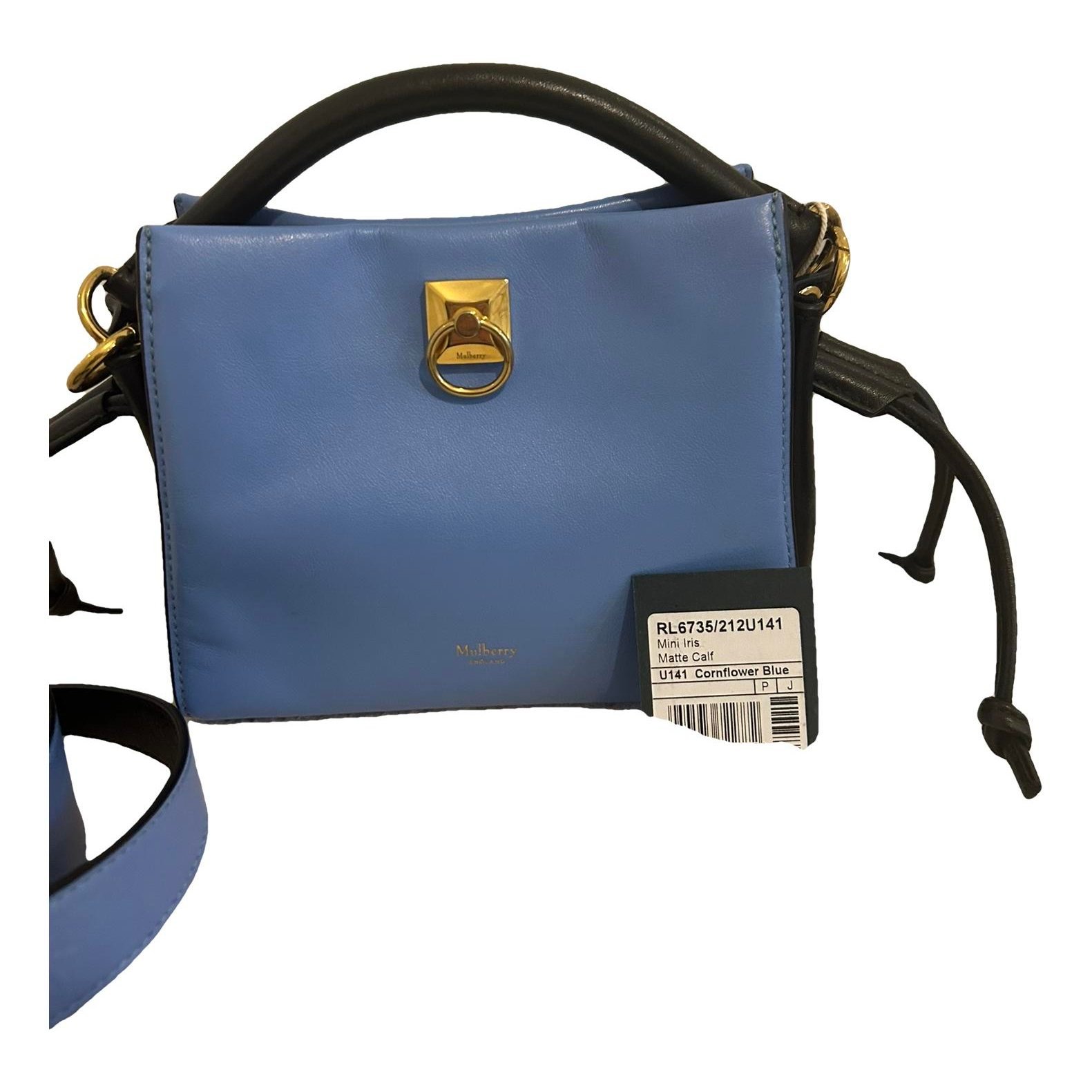 Iris leather handbag