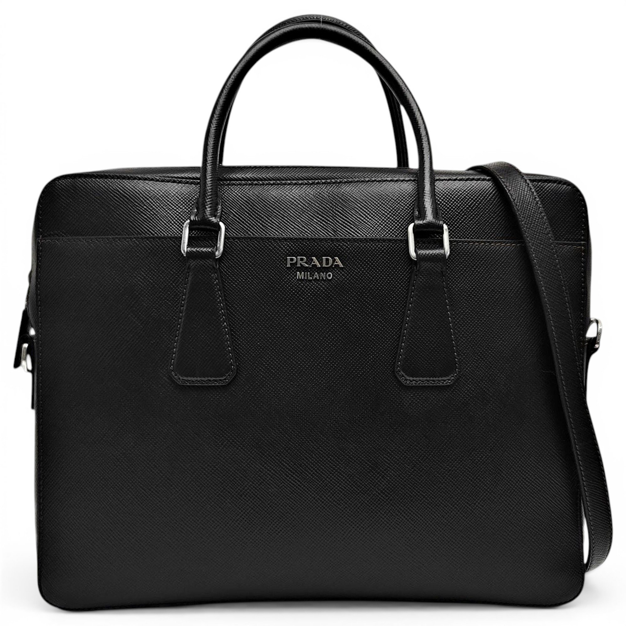 Leather handbag
