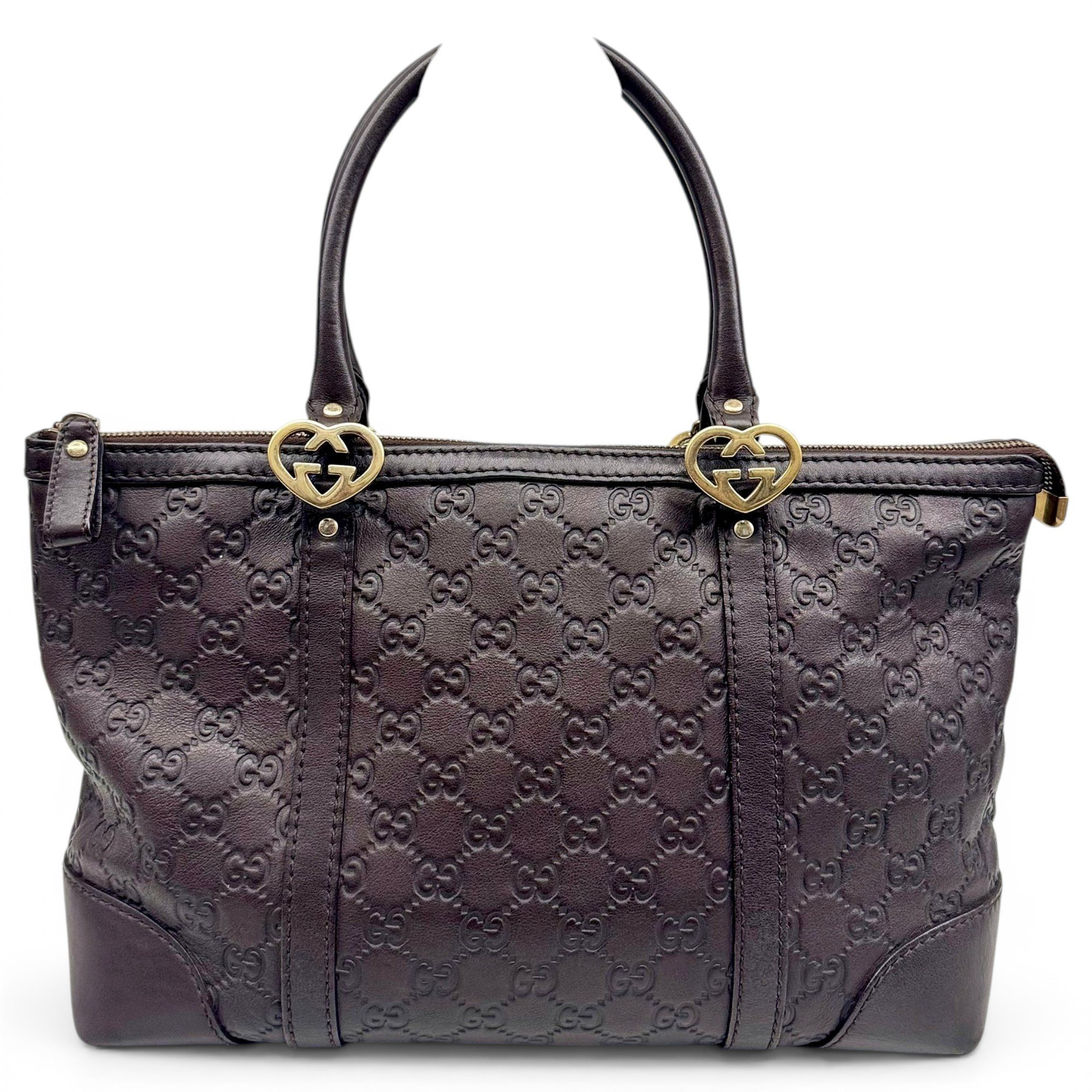 Miss GG leather tote