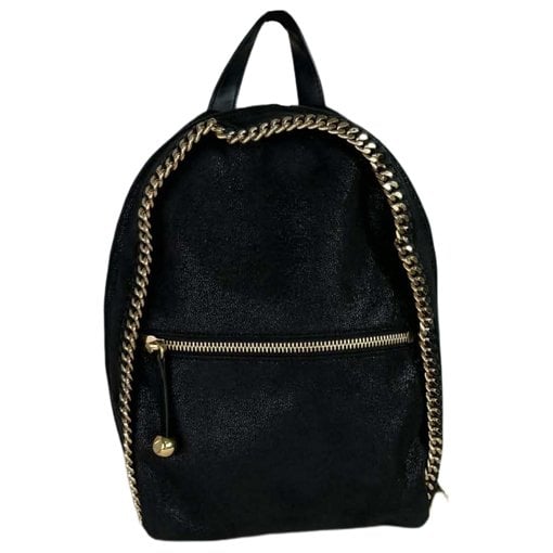 Vegan leather backpack