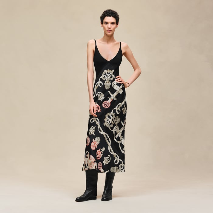 Noir "Ferronnerie Remix" Dress