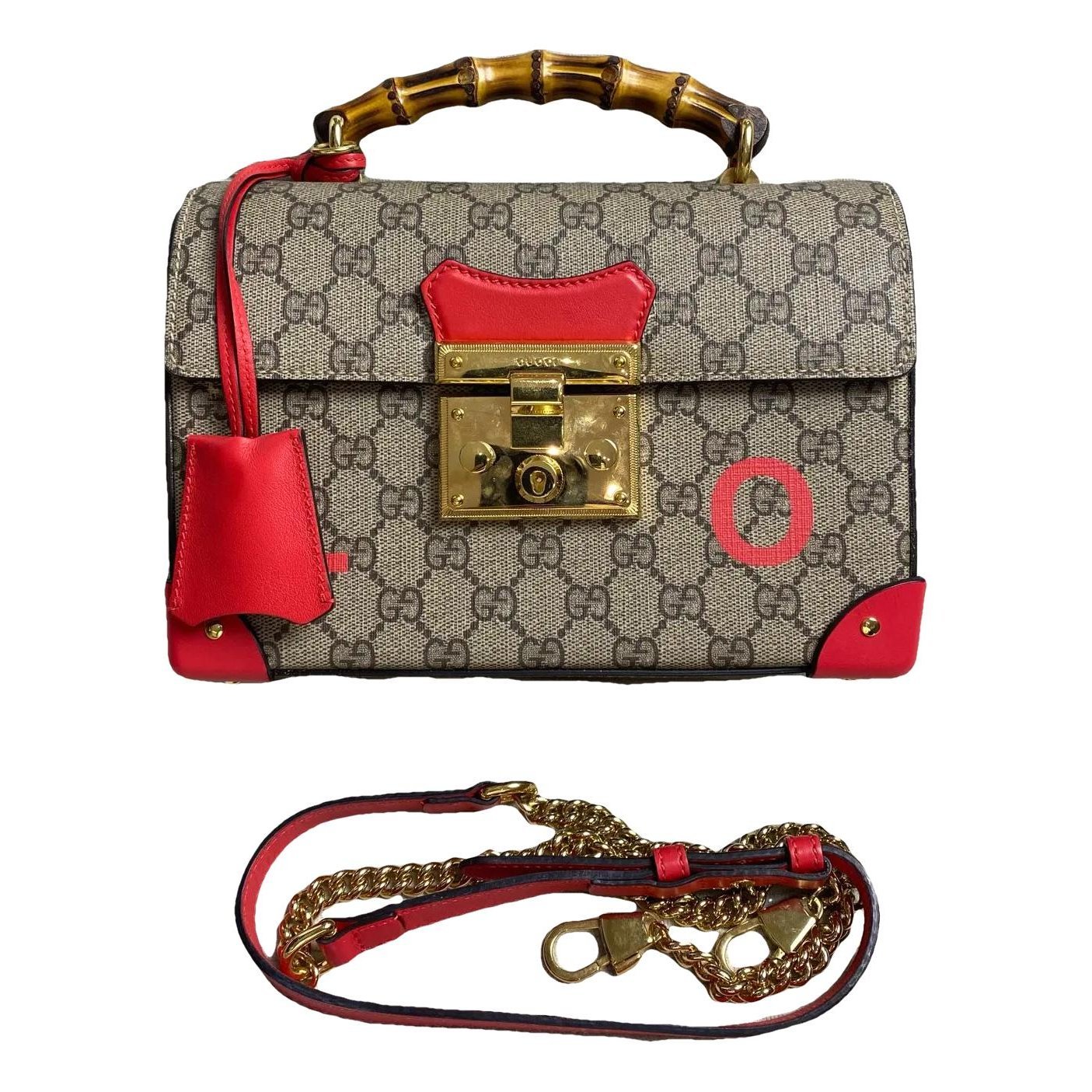 Padlock cloth handbag
