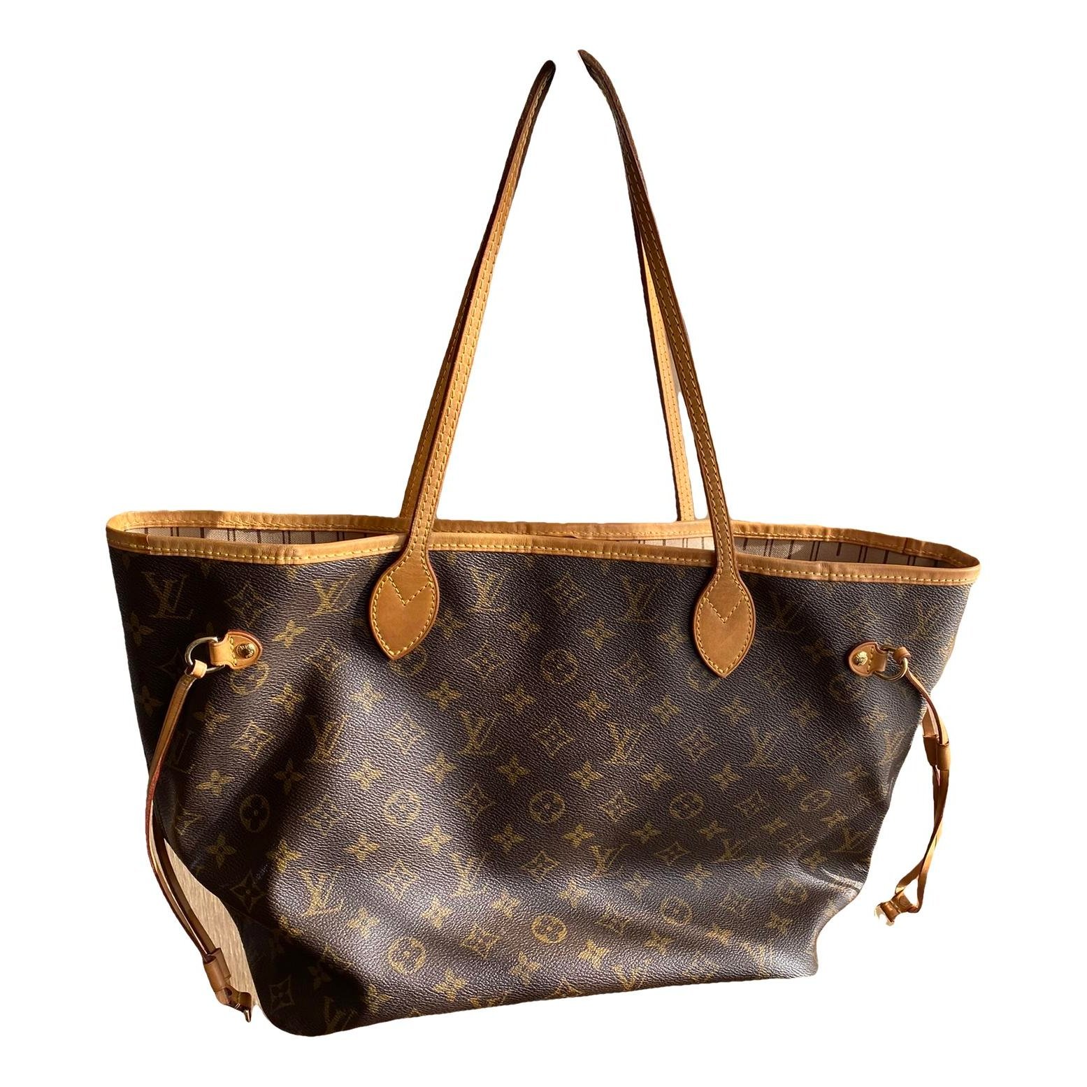 Neverfull leather tote