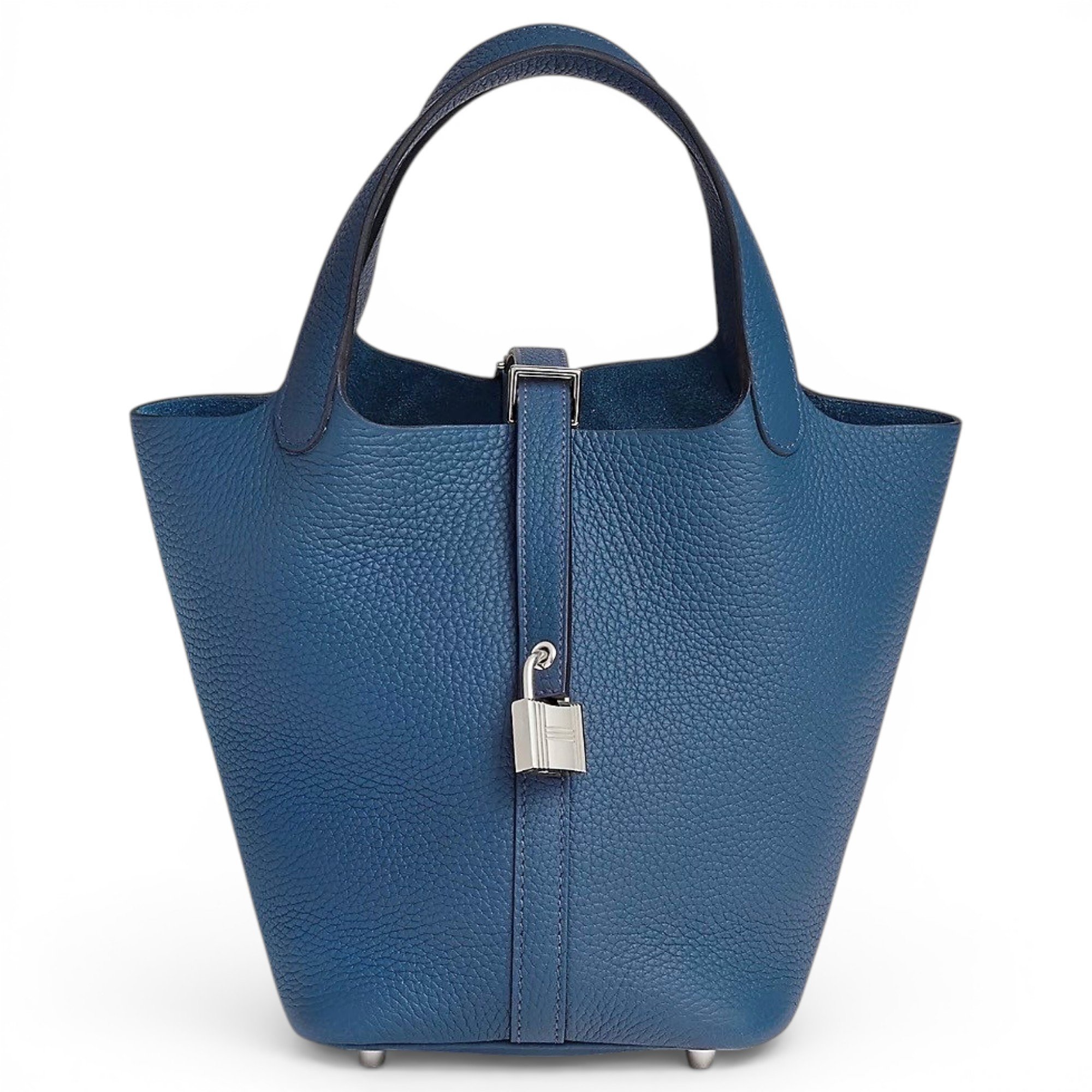 Picotin leather handbag