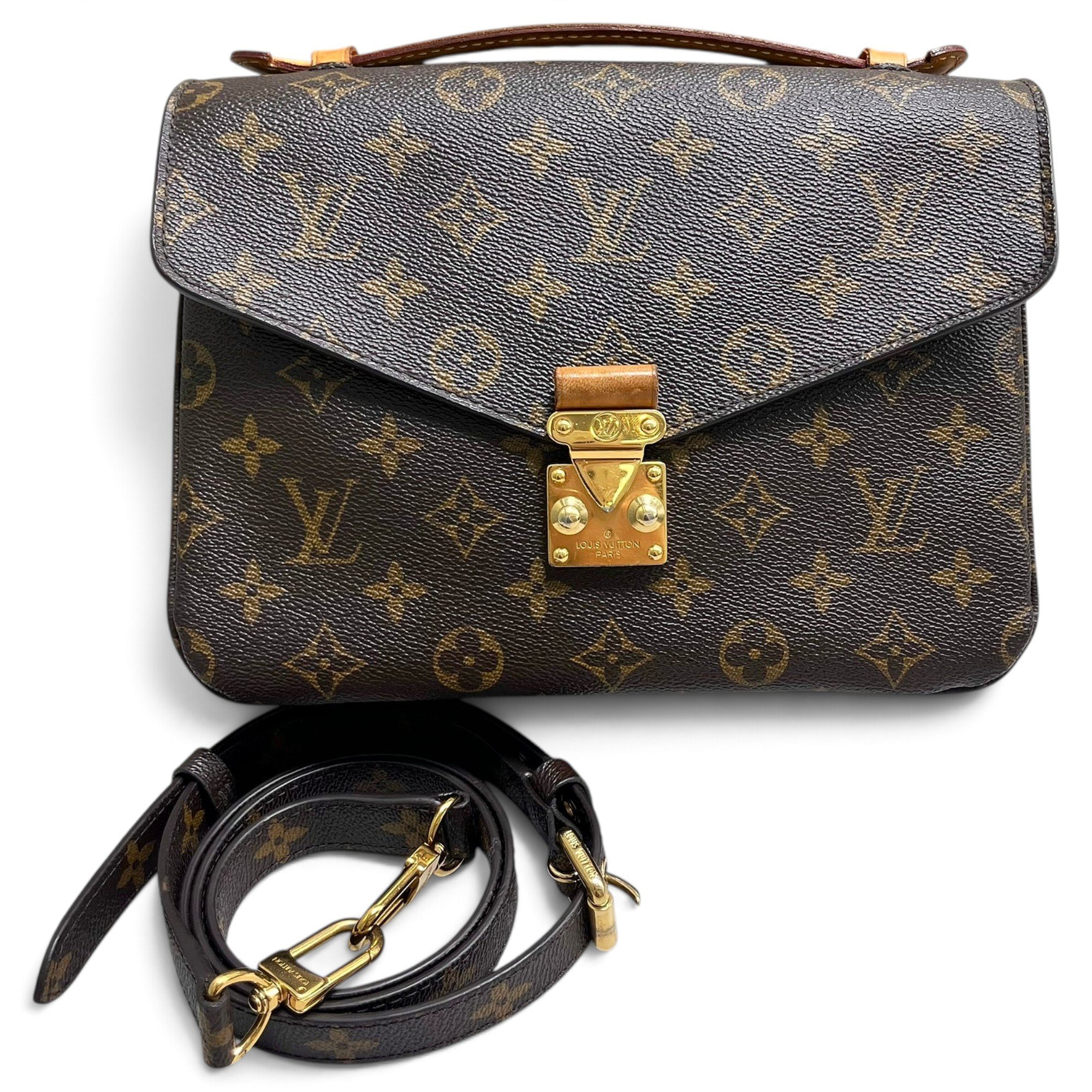 Metis leather handbag