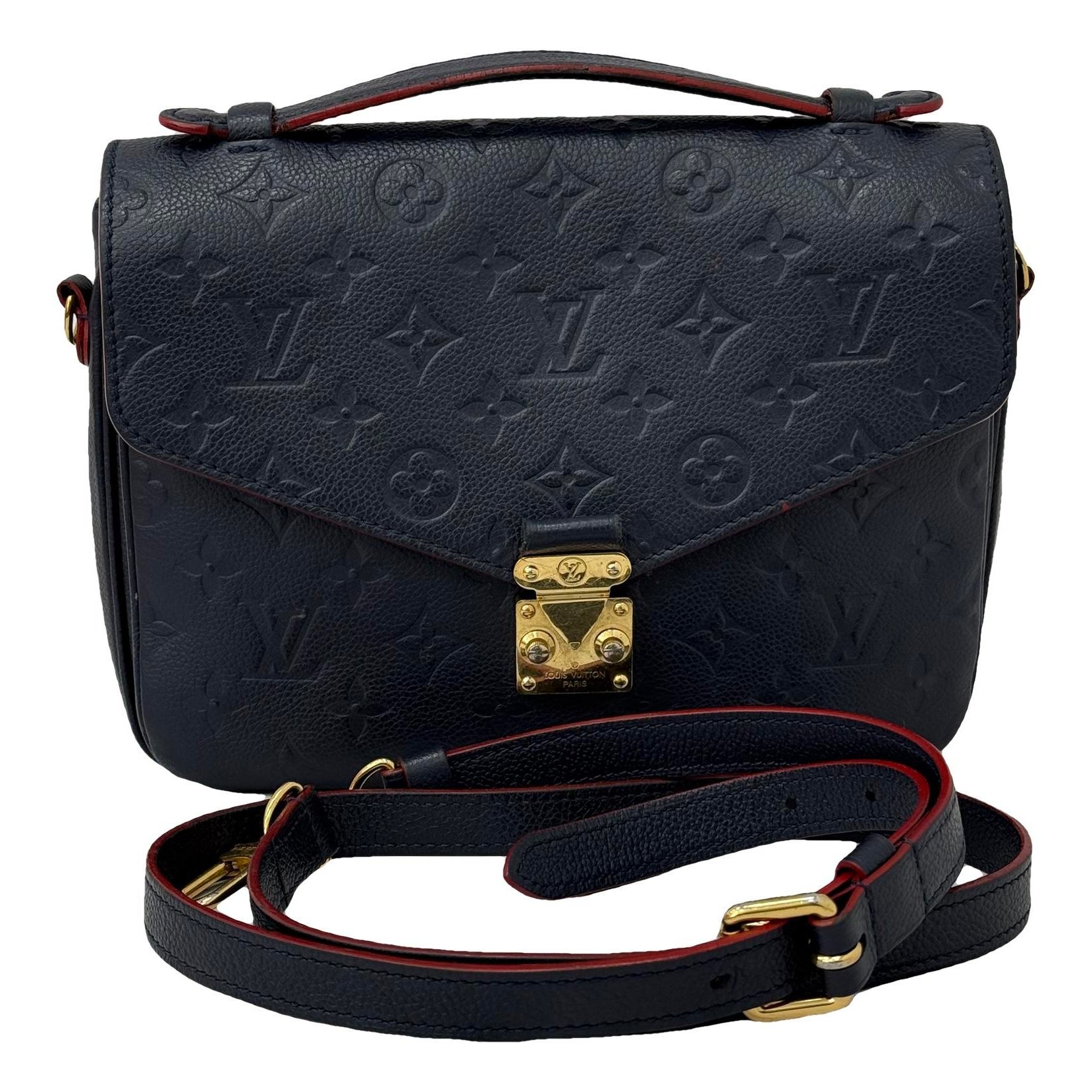 Metis leather handbag