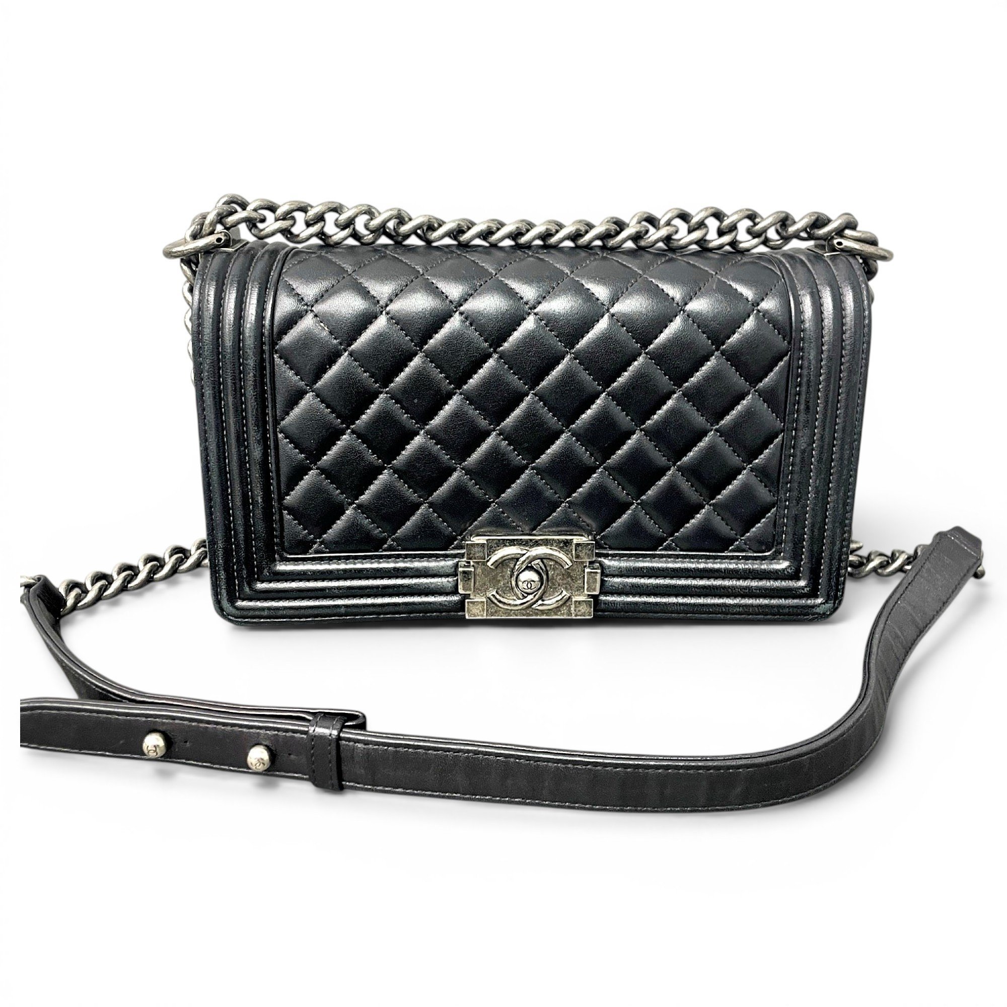 Boy leather handbag