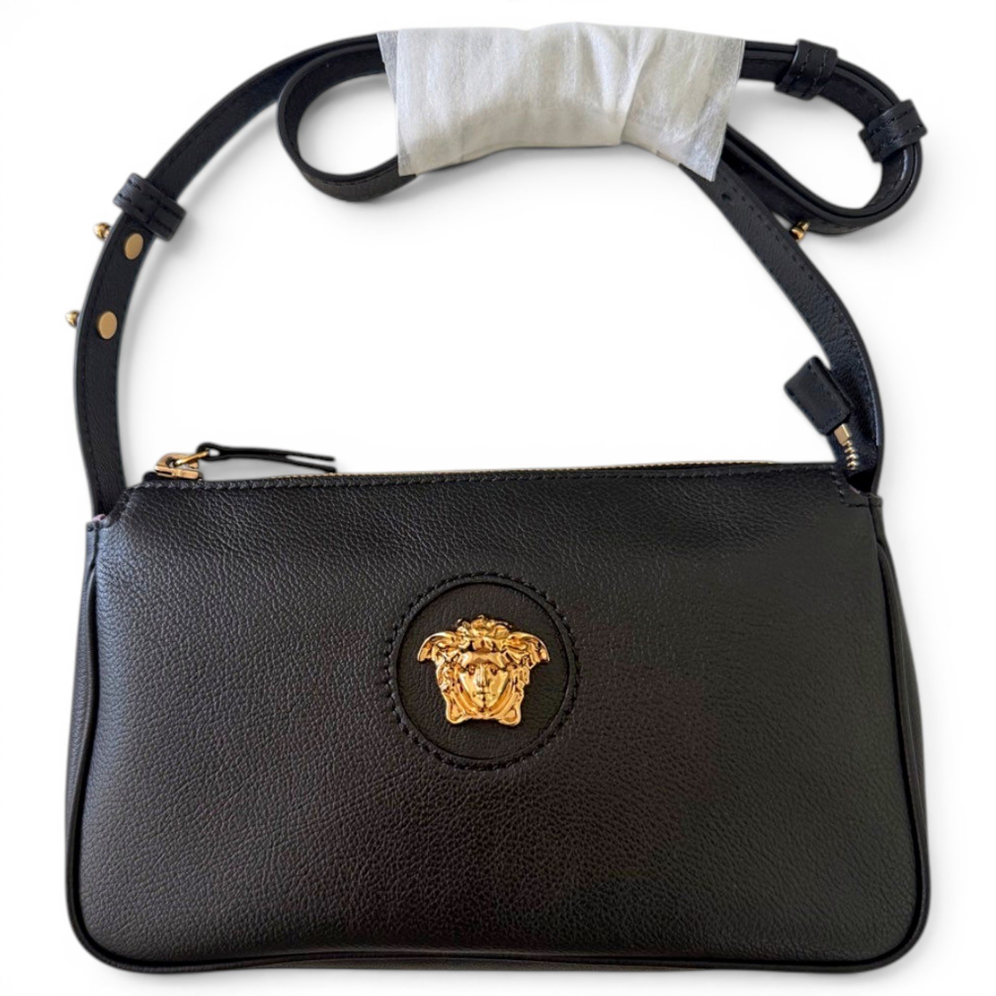 La Medusa leather handbag