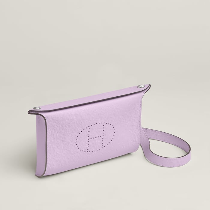 Mauve Sylvestre Hermès Videpoches Bag