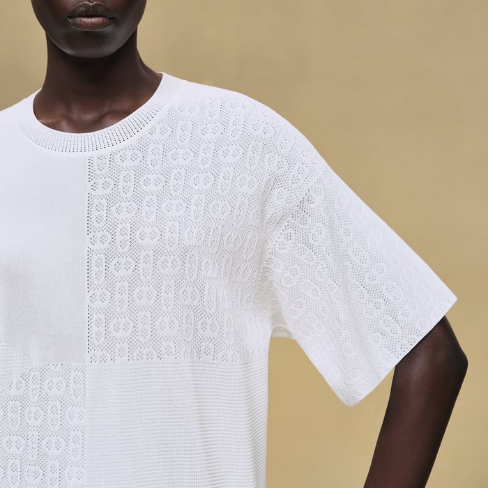 Blanc Cassé "Chaine d'Ancre" Tunic Dress
