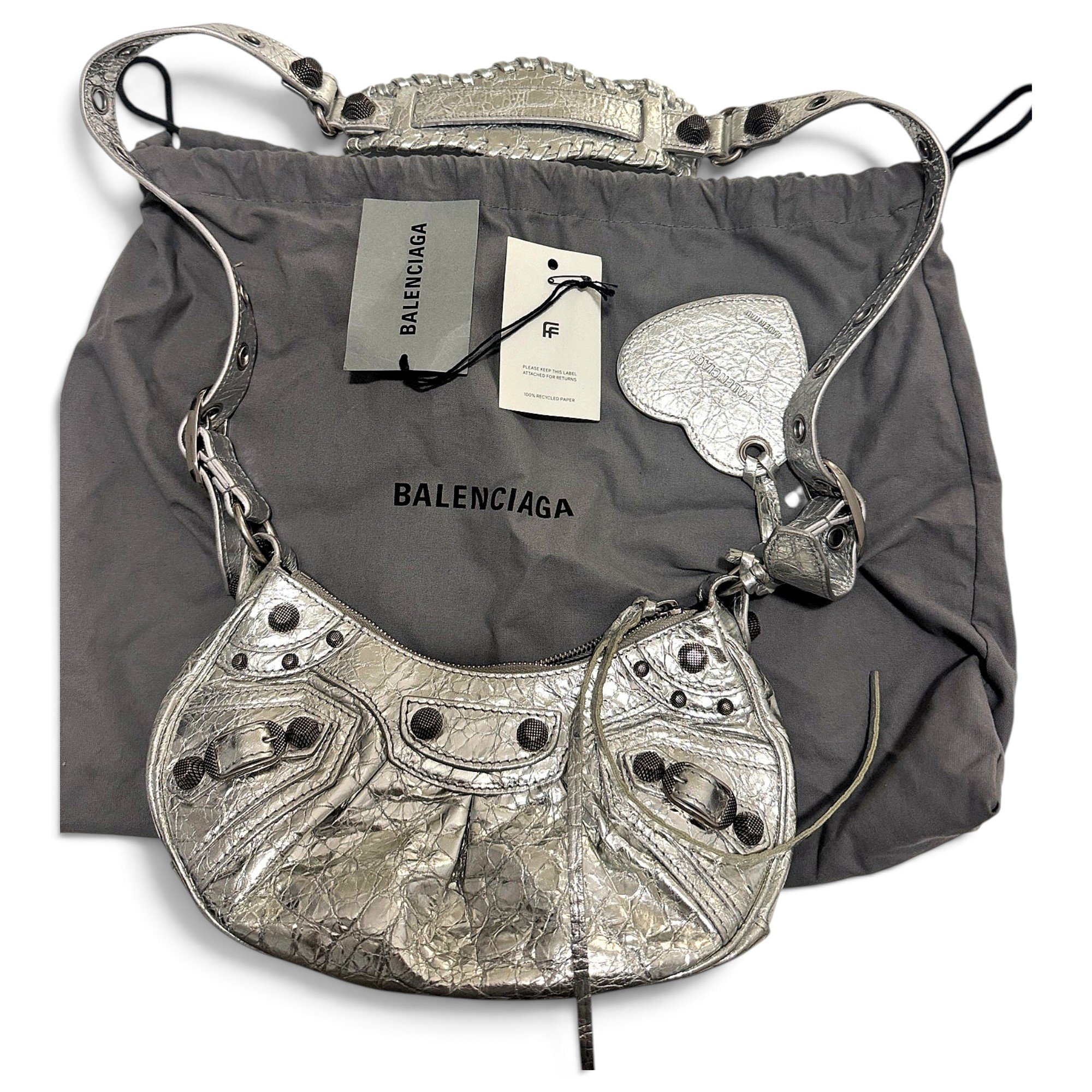 Le Cagole leather handbag