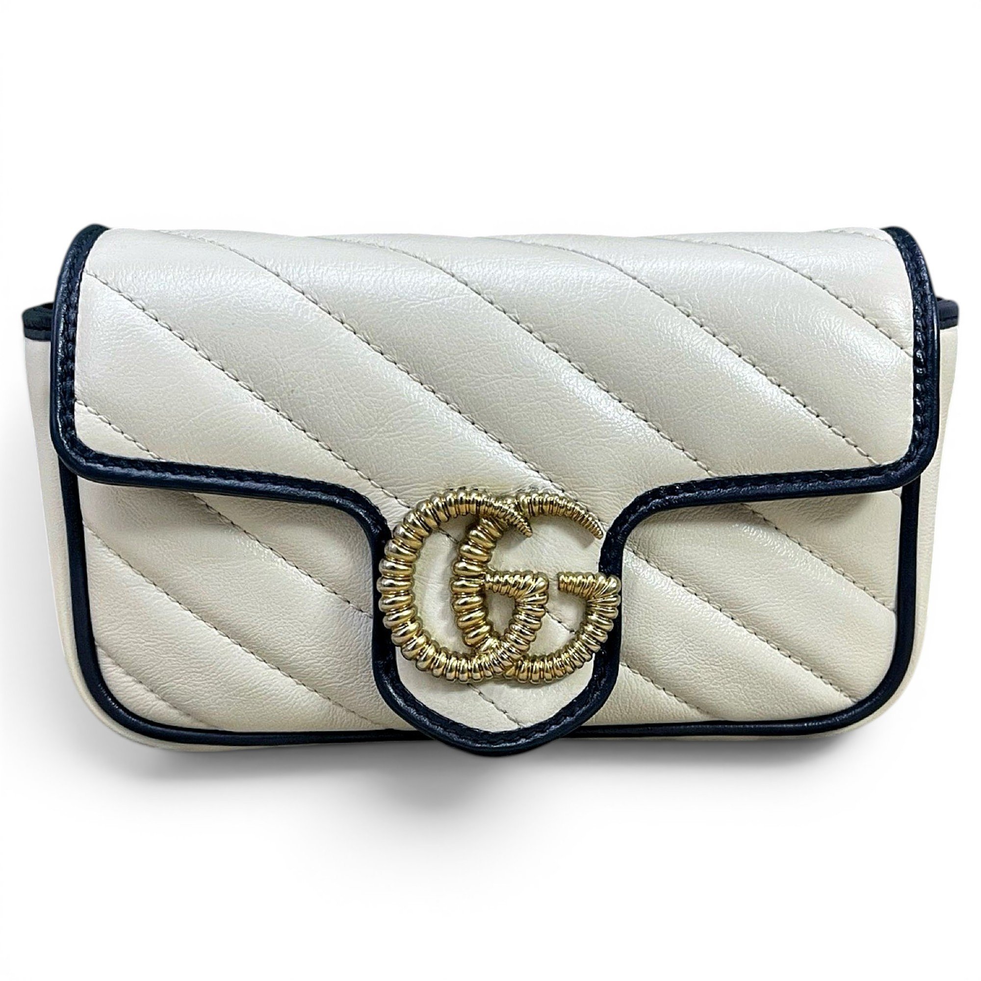 Marmont leather clutch bag