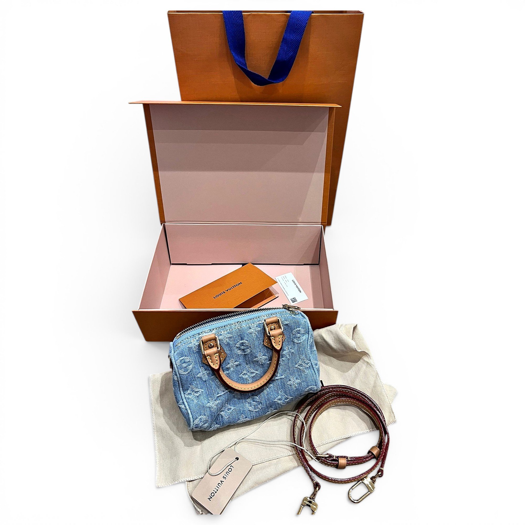 Louis Vuitton Nano Speedy / Mini HL crossbody bag