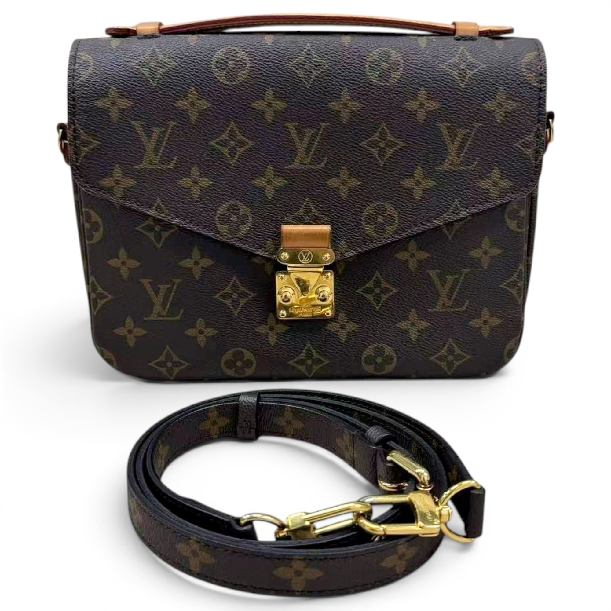 Metis leather crossbody bag
