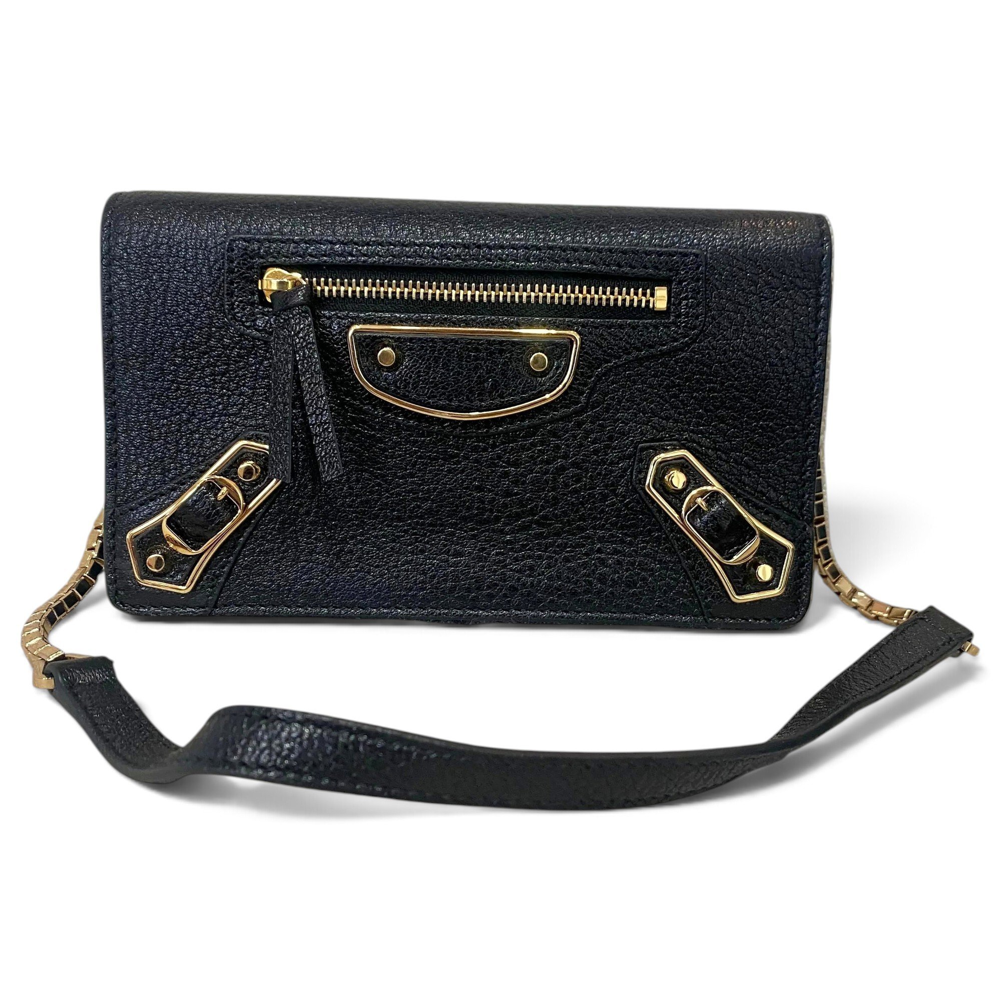 City leather bag