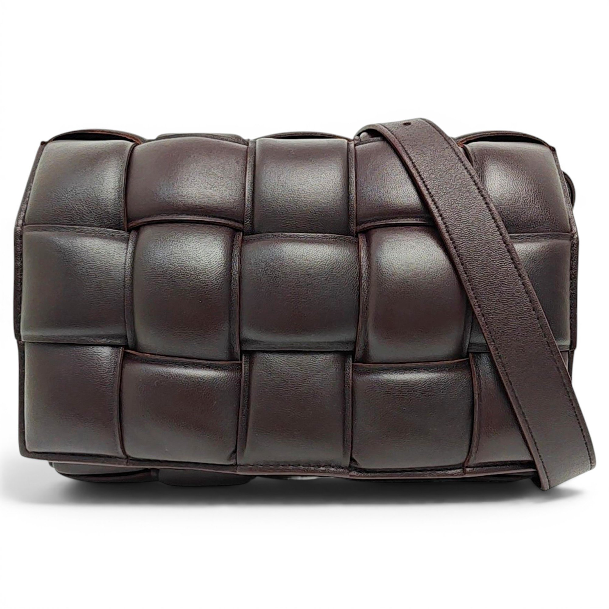 Cassette Padded leather crossbody bag