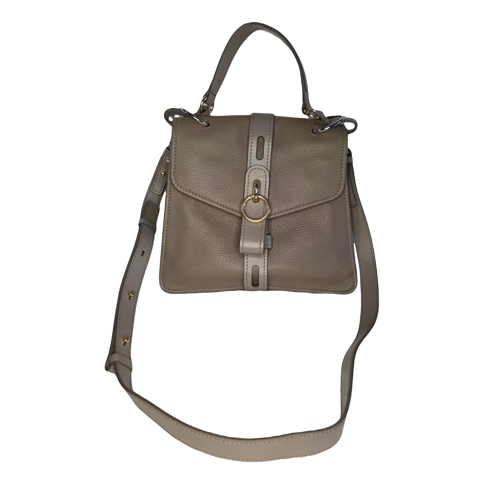 Aby leather handbag