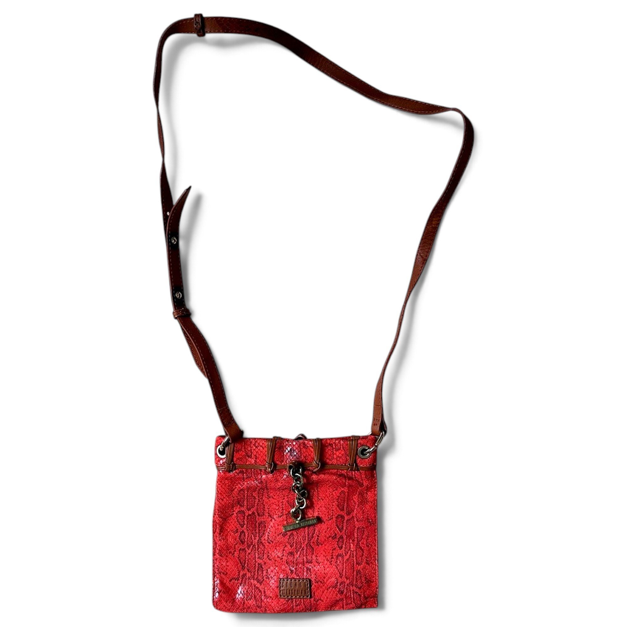 Leather crossbody bag
