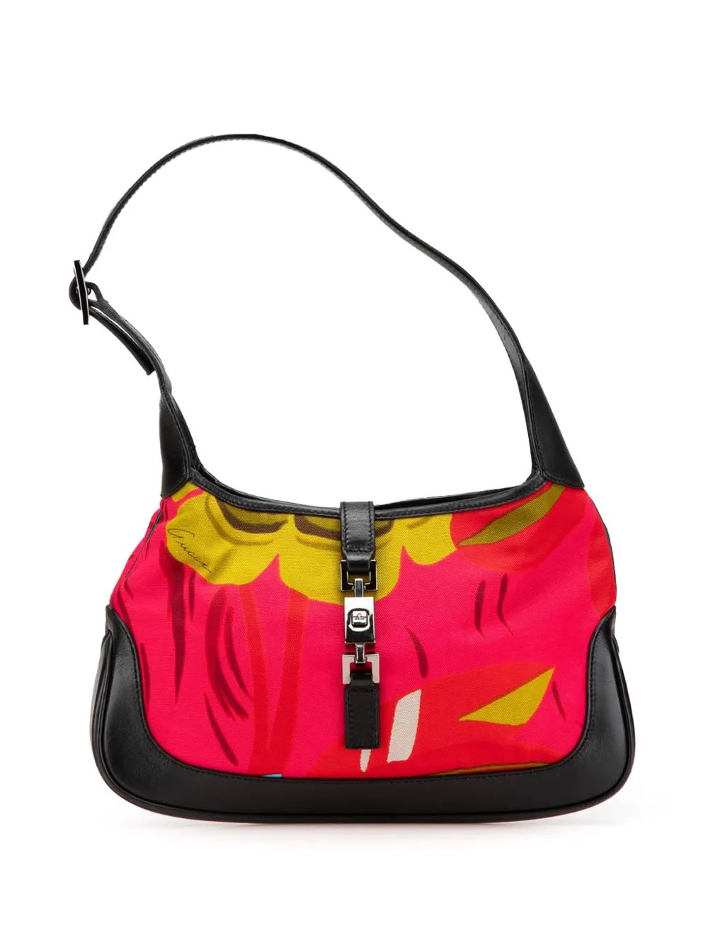 2000-2015 Printed Canvas Jackie shoulder bag