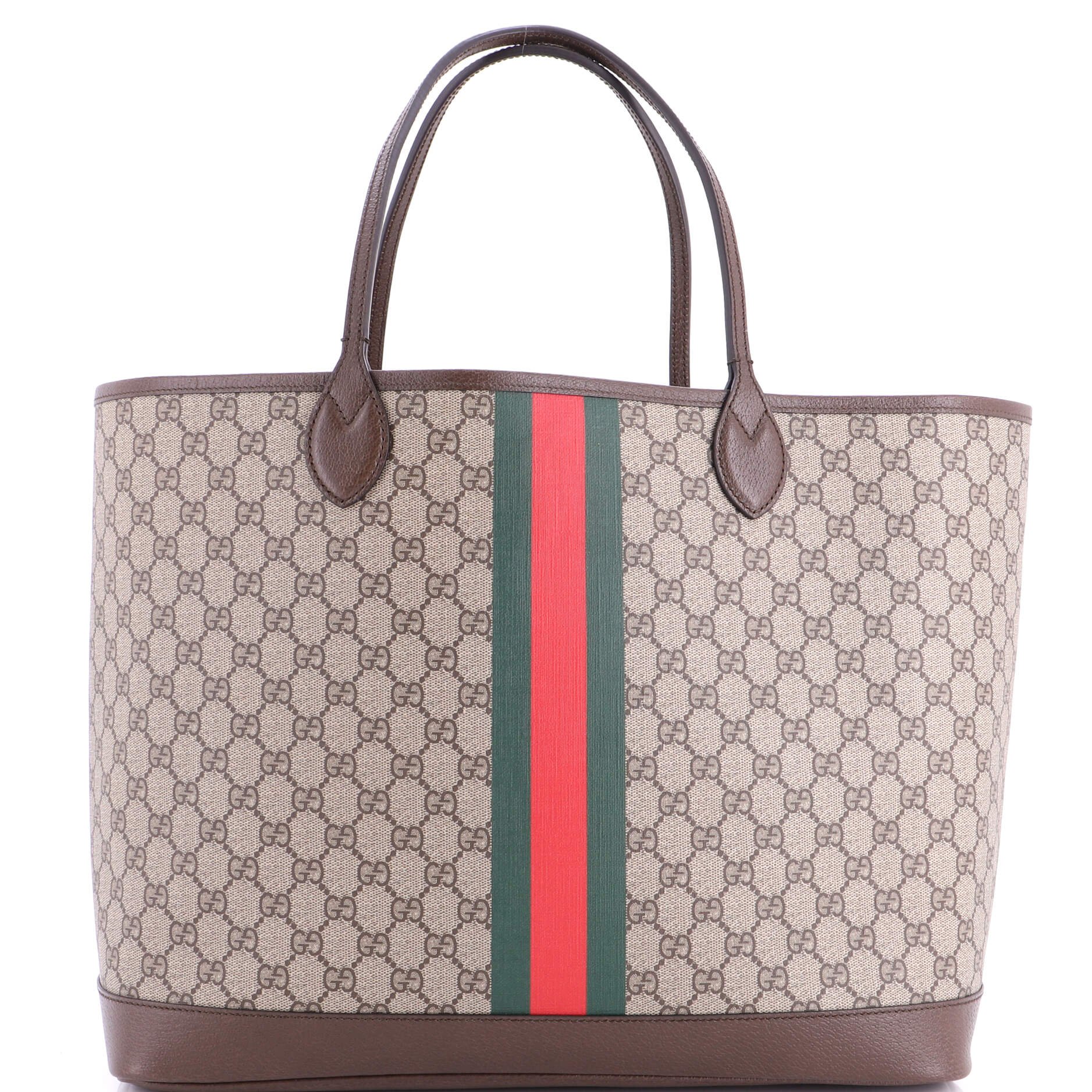 Ophidia Open Shopping Tote GG Coated Canvas Large