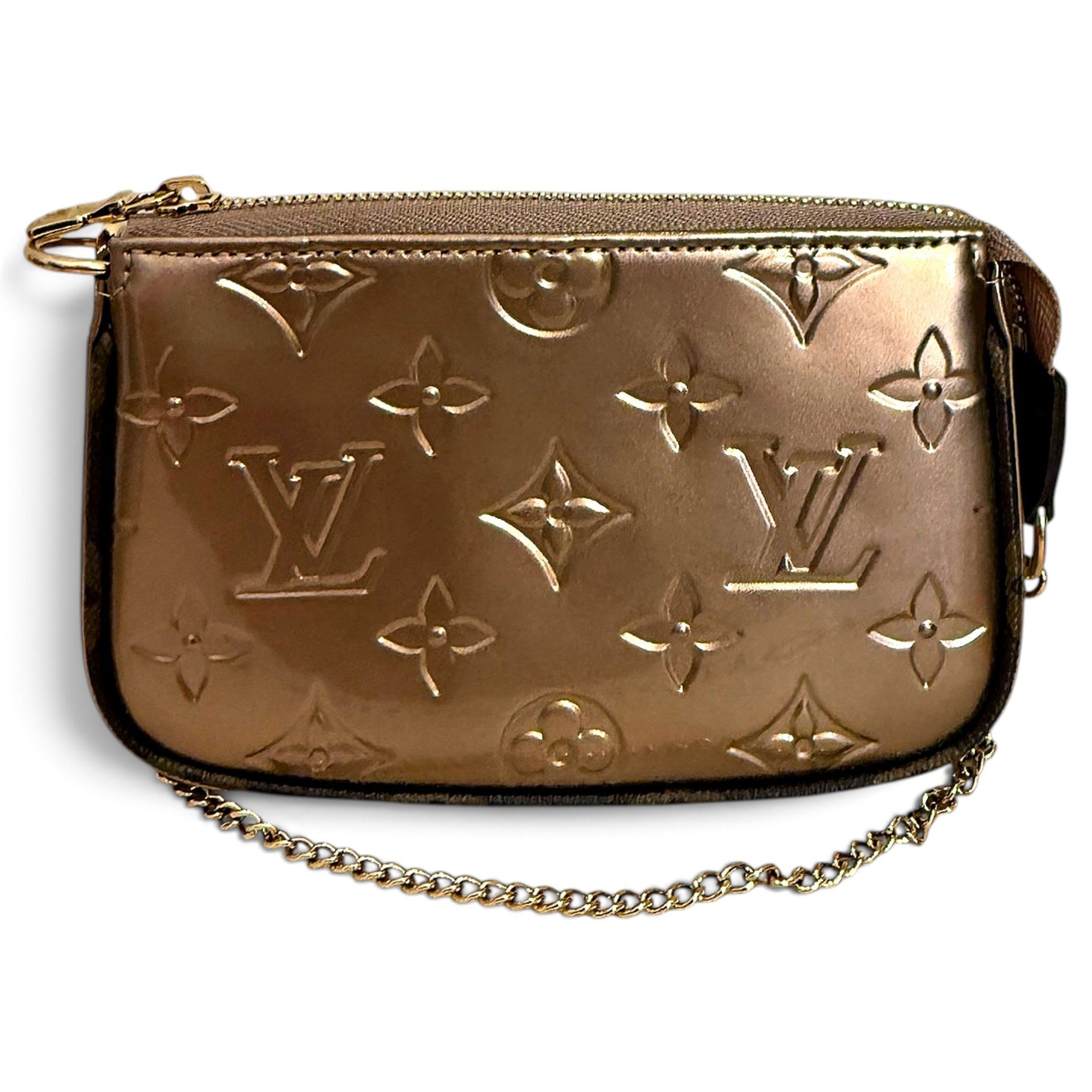 Pochette Accessoire leather handbag