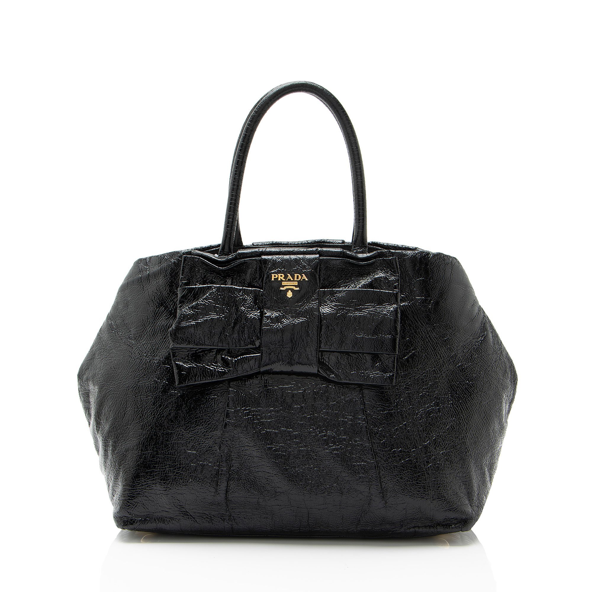 Leather tote