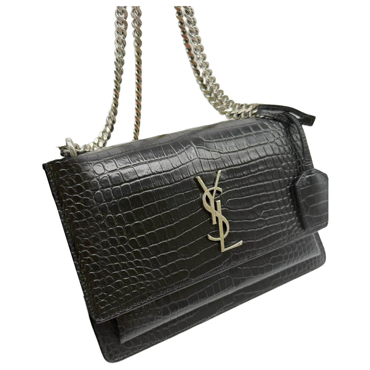 Sunset leather crossbody bag