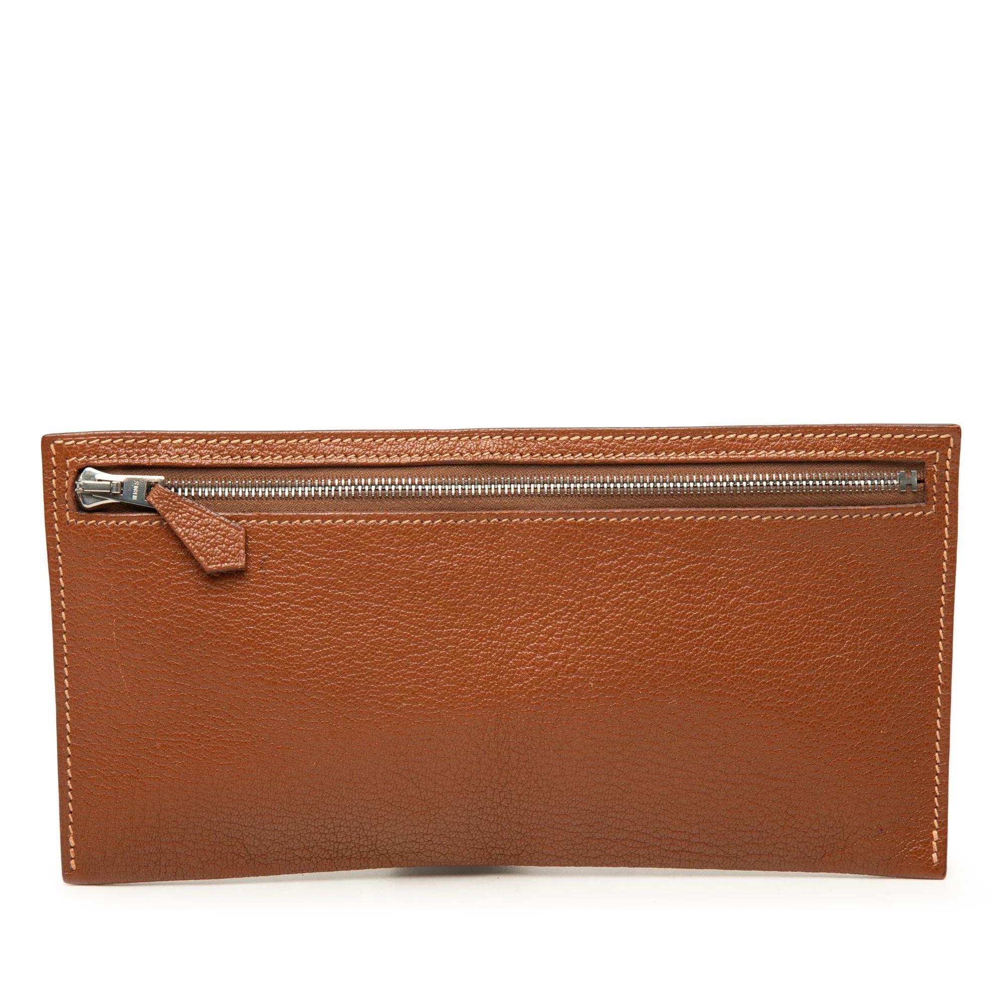 H leather bag
